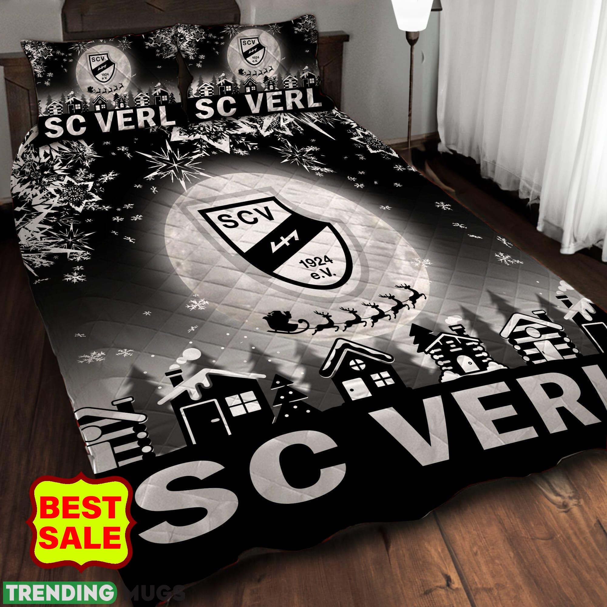Bundesliga SC Verl Big Logo Christmas Quilt Sets Full Size King Queen Twin Quilt Set Bundesliga SC Verl Big Logo Christmas Quilt Sets Full Size King Queen Twin Quilt Set