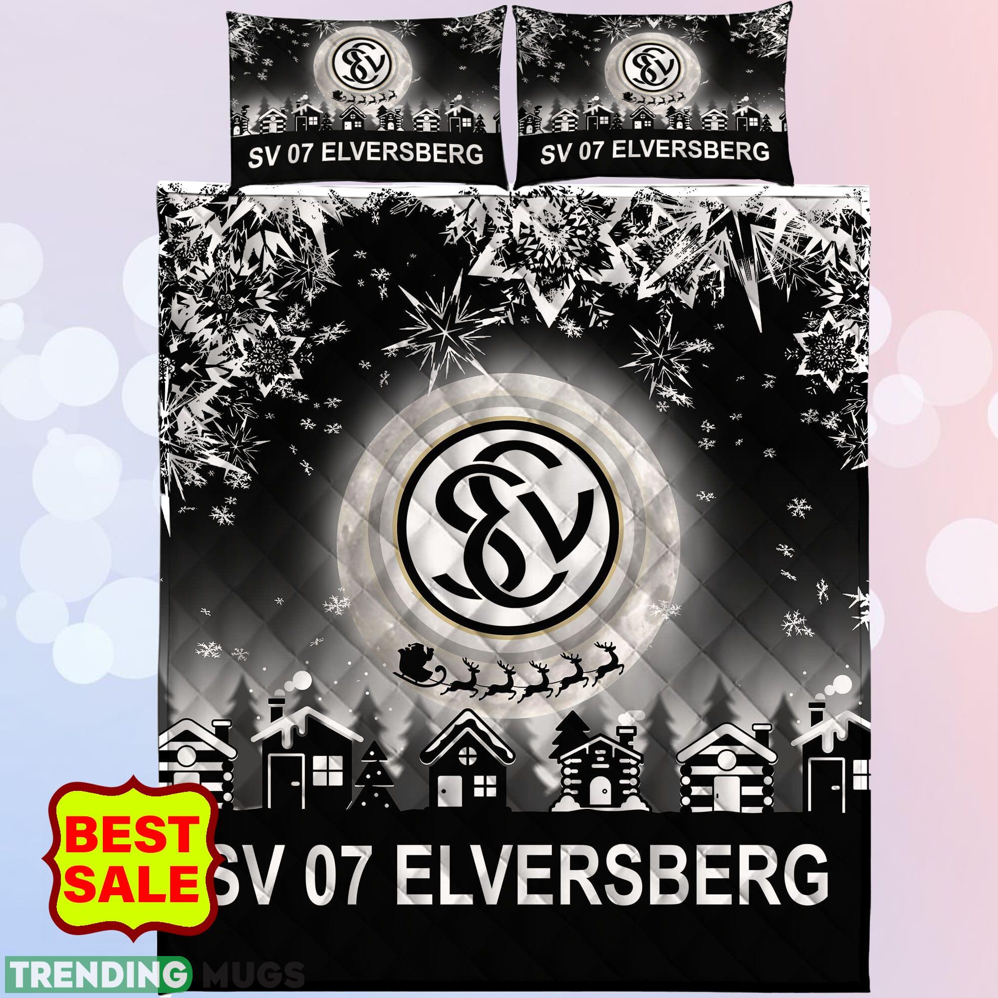 Bundesliga SV 07 Elversberg Big Logo Christmas Quilt Sets Full Size King Queen Twin Quilt Set Bundesliga SV 07 Elversberg Big Logo Christmas Quilt Sets Full Size King Queen Twin Quilt Set