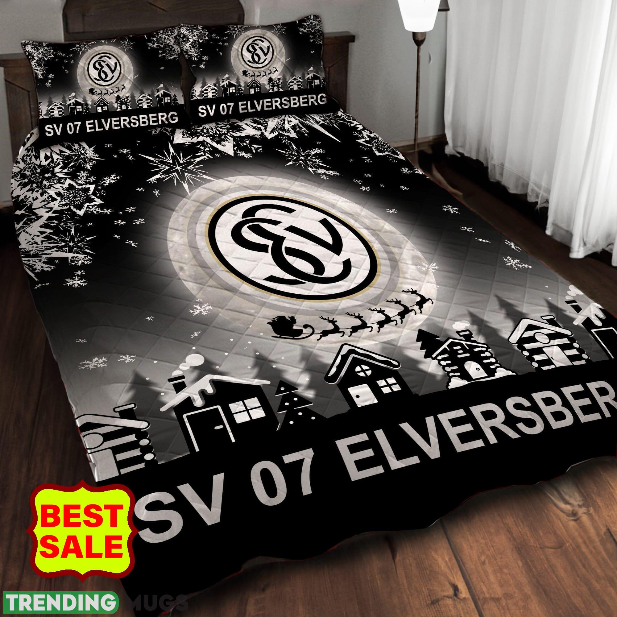 Bundesliga SV 07 Elversberg Big Logo Christmas Quilt Sets Full Size King Queen Twin Quilt Set Bundesliga SV 07 Elversberg Big Logo Christmas Quilt Sets Full Size King Queen Twin Quilt Set