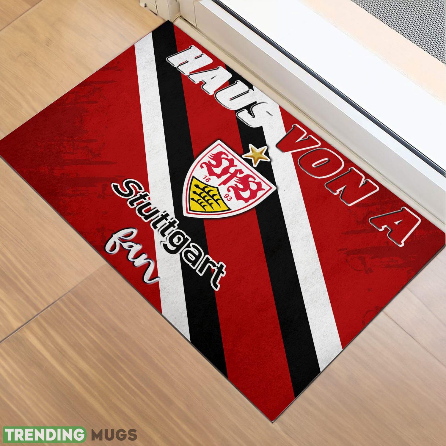 Bundesliga VfB Stuttgart Welcom House Doormat Outdoor And Indoor Doormat Bundesliga VfB Stuttgart Welcom House Doormat Outdoor And Indoor Doormat
