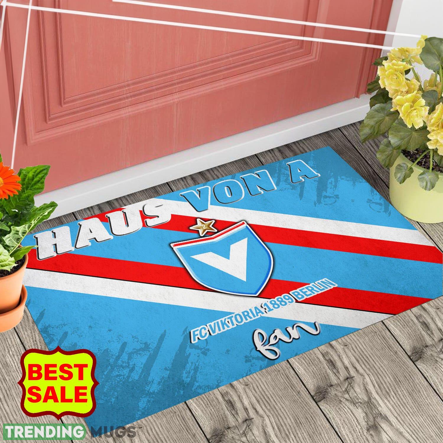 Bundesliga Viktoria Berlin Welcom House Doormat Outdoor And Indoor - Bundesliga Viktoria Berlin Doormat_1 Bundesliga Viktoria Berlin Welcom House Doormat Outdoor And Indoor - Bundesliga Viktoria Berlin Doormat_1