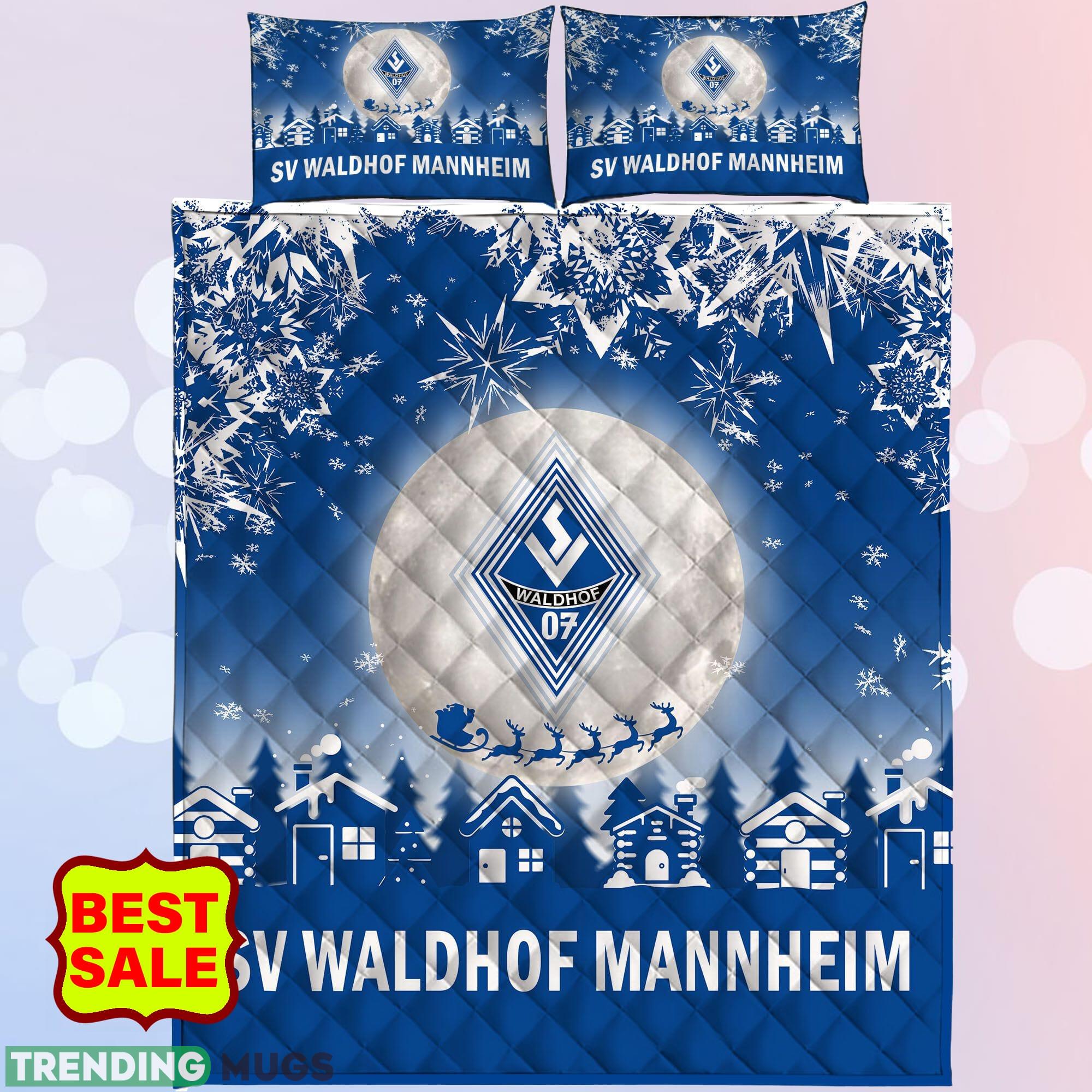 Bundesliga Waldhof Mannheim Big Logo Christmas Quilt Sets Blue Full Size King Queen Twin Quilt Set Bundesliga Waldhof Mannheim Big Logo Christmas Quilt Sets Blue Full Size King Queen Twin Quilt Set
