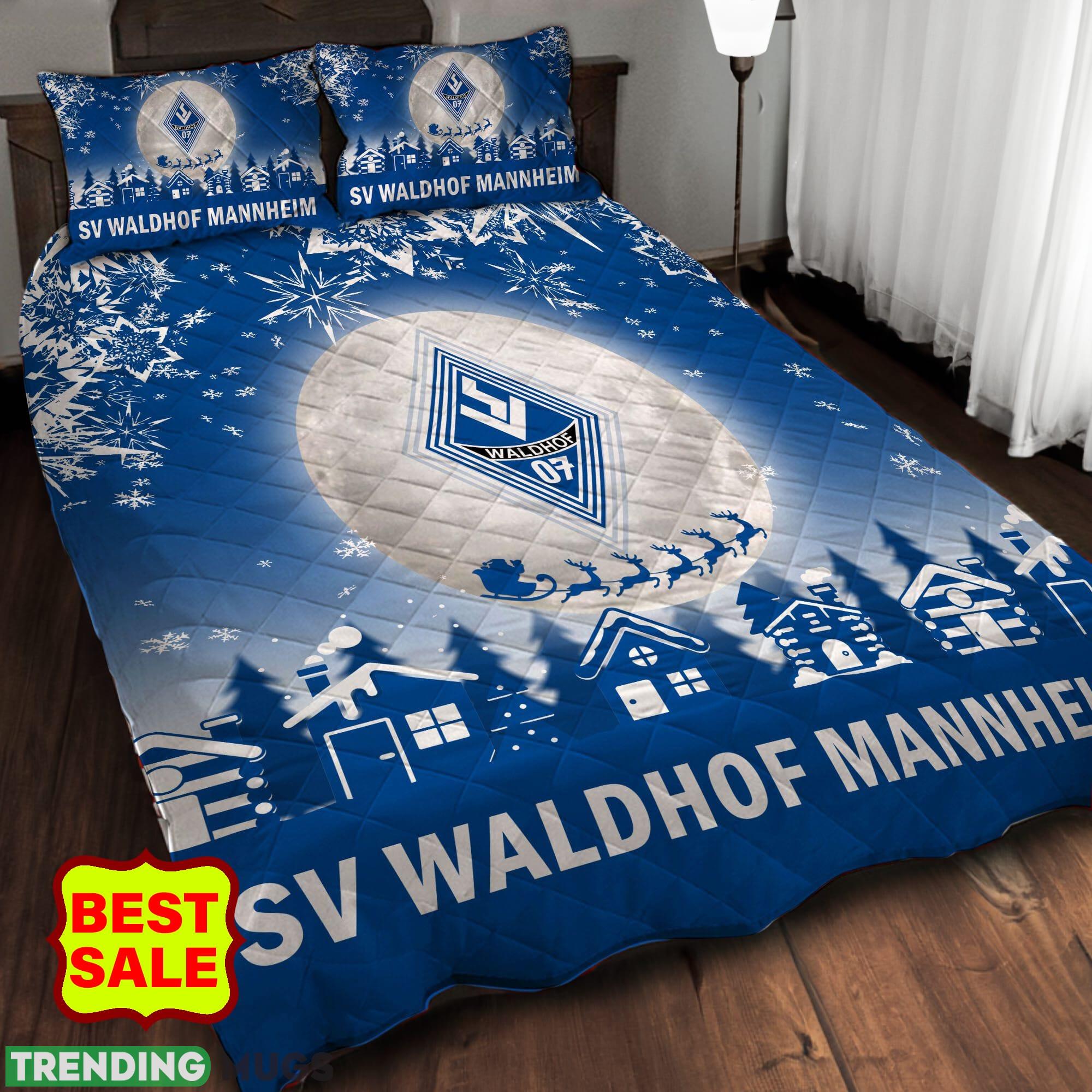 Bundesliga Waldhof Mannheim Big Logo Christmas Quilt Sets Blue Full Size King Queen Twin Quilt Set Bundesliga Waldhof Mannheim Big Logo Christmas Quilt Sets Blue Full Size King Queen Twin Quilt Set
