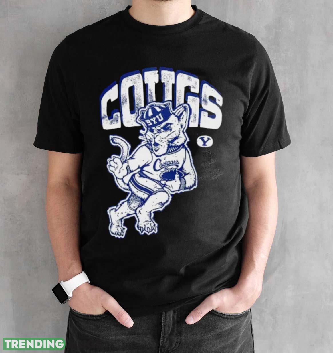 BYU Store 2023 Big XII Season Inaugural Football Cougs BYU T Shirt Dark Shirt BYU Store 2023 Big XII Season Inaugural Football Cougs BYU T Shirt Dark Shirt