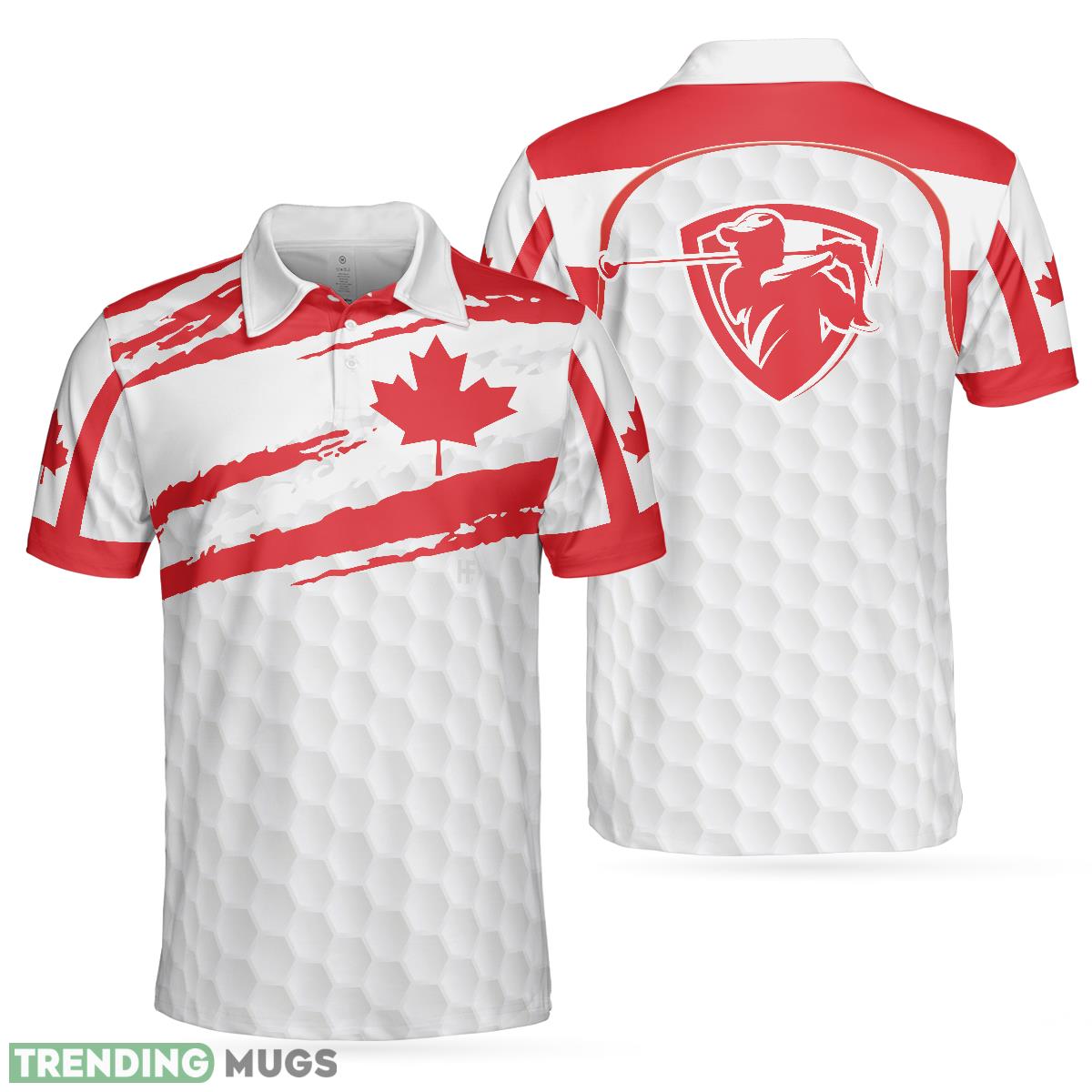 Canada Flag Golf Texture, Maple Leaves, Best Golf Shirt Polo Shirt For Men And Women - Canada Flag Golf Texture Polo Shirt, Maple Leaves Polo Shirt, Best Golf Shirt For Men_1 Canada Flag Golf Texture, Maple Leaves, Best Golf Shirt Polo Shirt For Men And Women - Canada Flag Golf Texture Polo Shirt, Maple Leaves Polo Shirt, Best Golf Shirt For Men_1