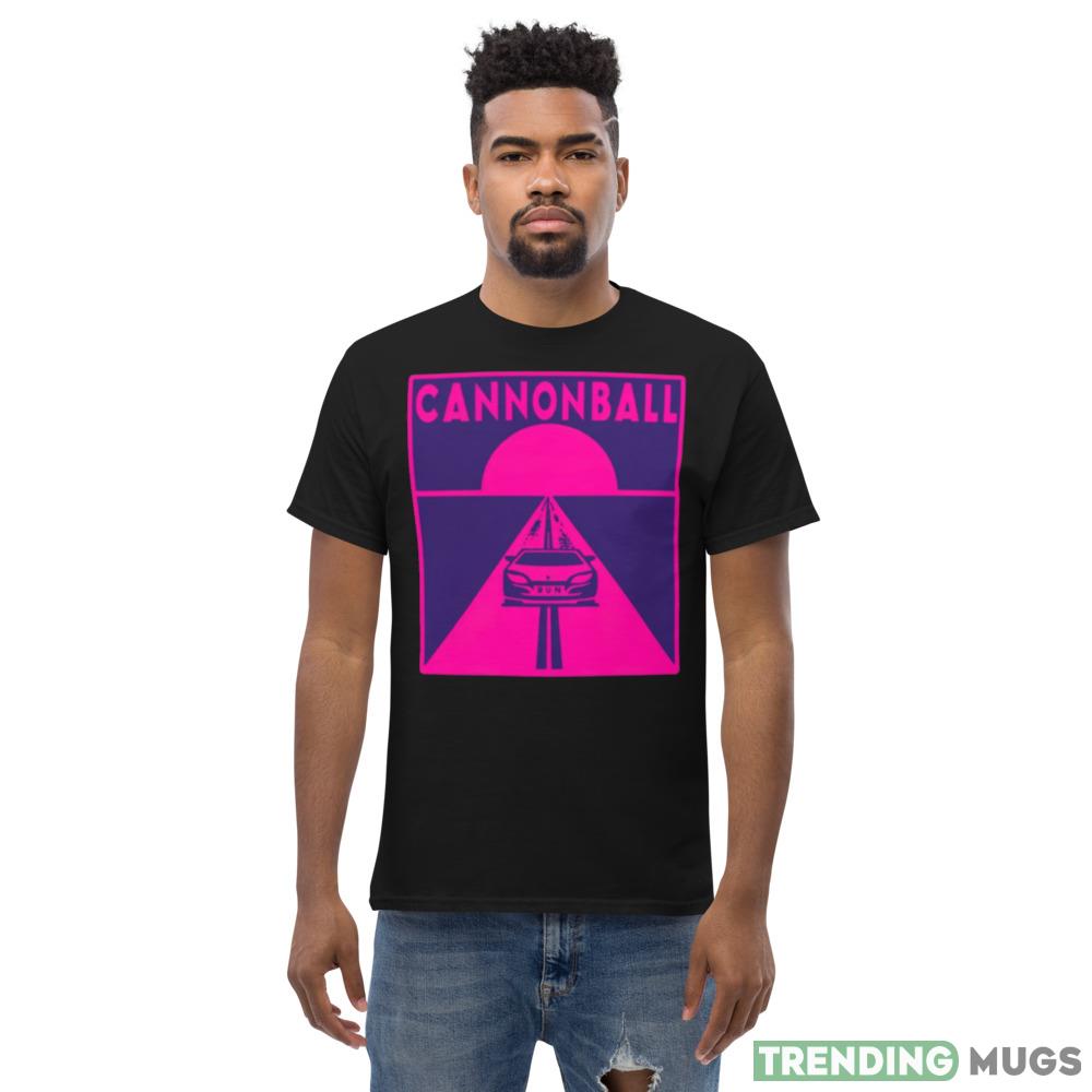 Cannonball Run Pink Logo shirt Dark Shirt Cannonball Run Pink Logo shirt Dark Shirt