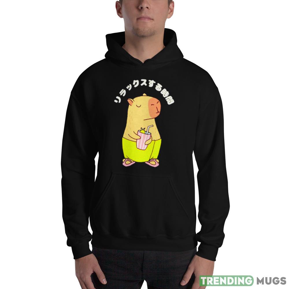 Capybara Relax time shirt Dark Shirt Capybara Relax time shirt Dark Shirt
