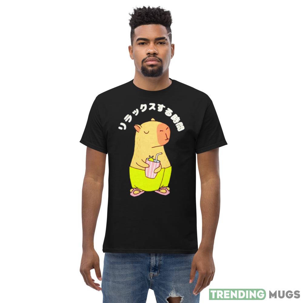 Capybara Relax time shirt Dark Shirt Capybara Relax time shirt Dark Shirt