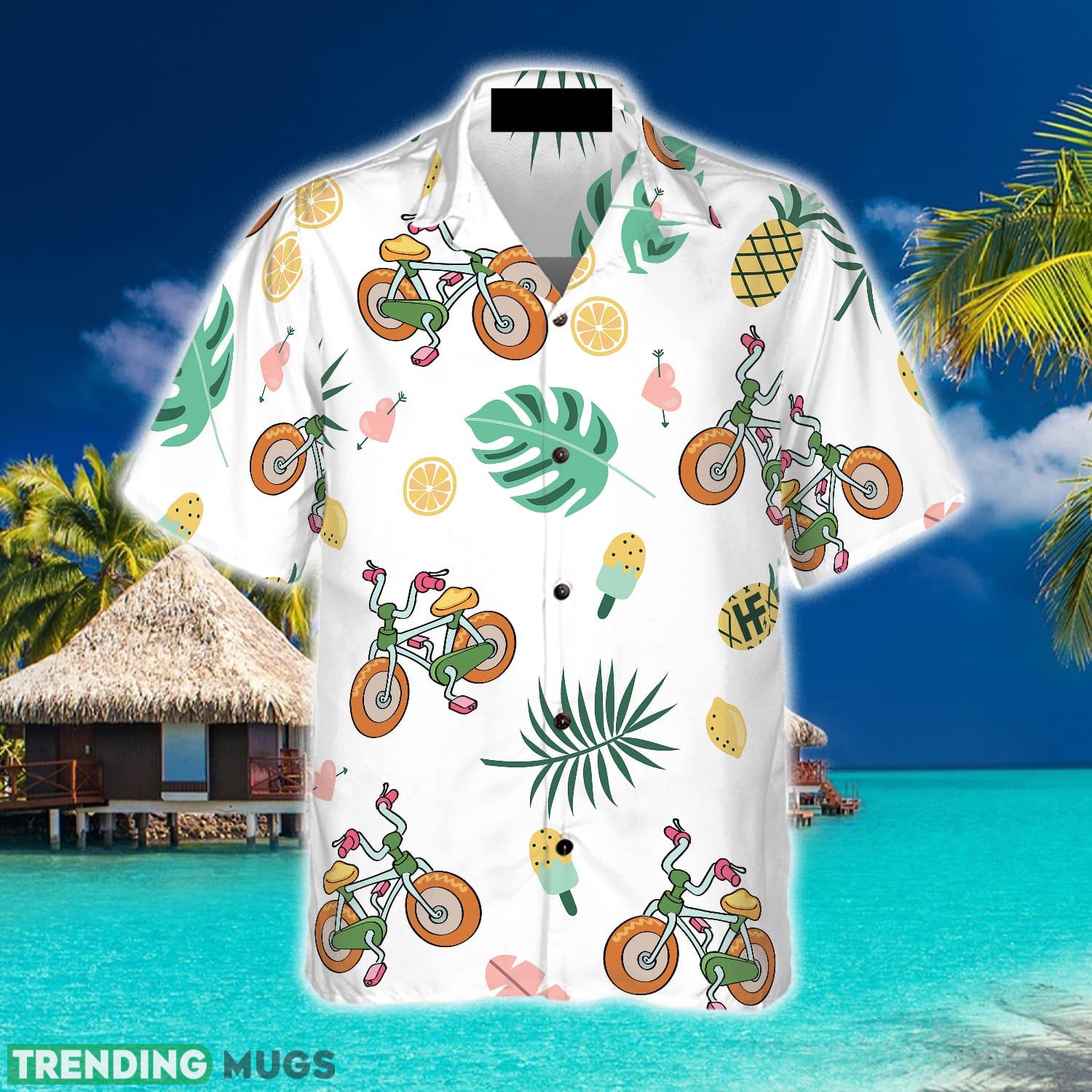 Cartoon Cycling Hawaiian Shirt Aloha Summer For Men And Women Gift Hawaiian Shirt Cartoon Cycling Hawaiian Shirt Aloha Summer For Men And Women Gift Hawaiian Shirt