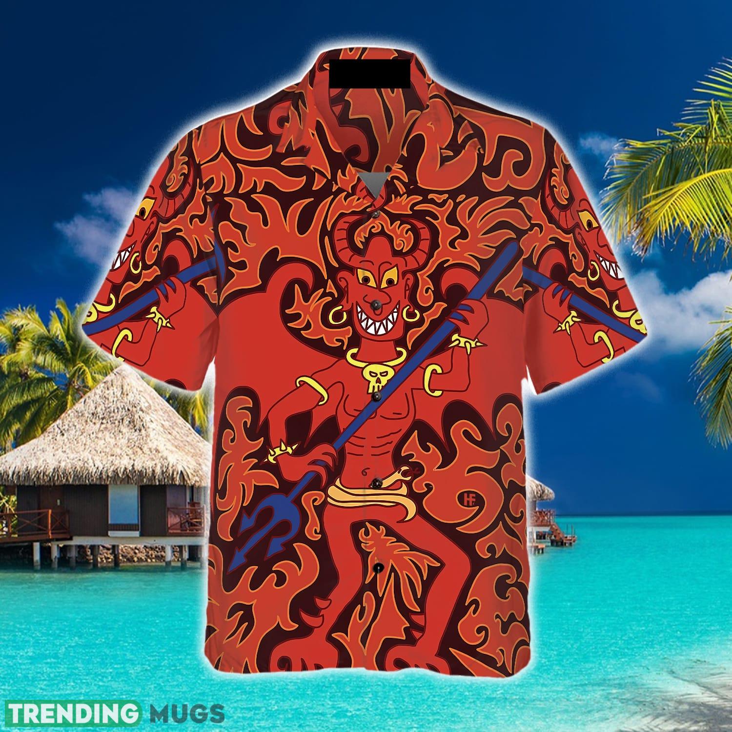 Cartoon Styled Demon Satanic Goth Gothic Hawaiian Shirt Aloha Summer For Men And Women Gift Hawaiian Shirt Cartoon Styled Demon Satanic Goth Gothic Hawaiian Shirt Aloha Summer For Men And Women Gift Hawaiian Shirt