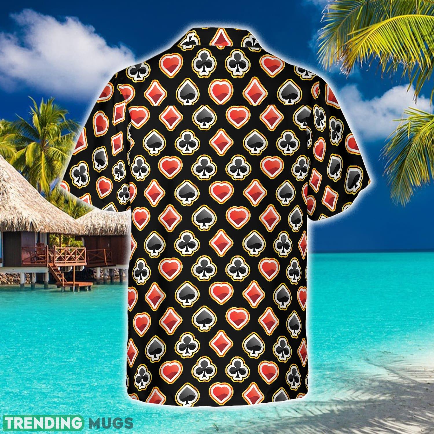 Casino Poker Black Background Hawaiian Shirt Aloha Summer For Men And Women Gift Hawaiian Shirt Casino Poker Black Background Hawaiian Shirt Aloha Summer For Men And Women Gift Hawaiian Shirt