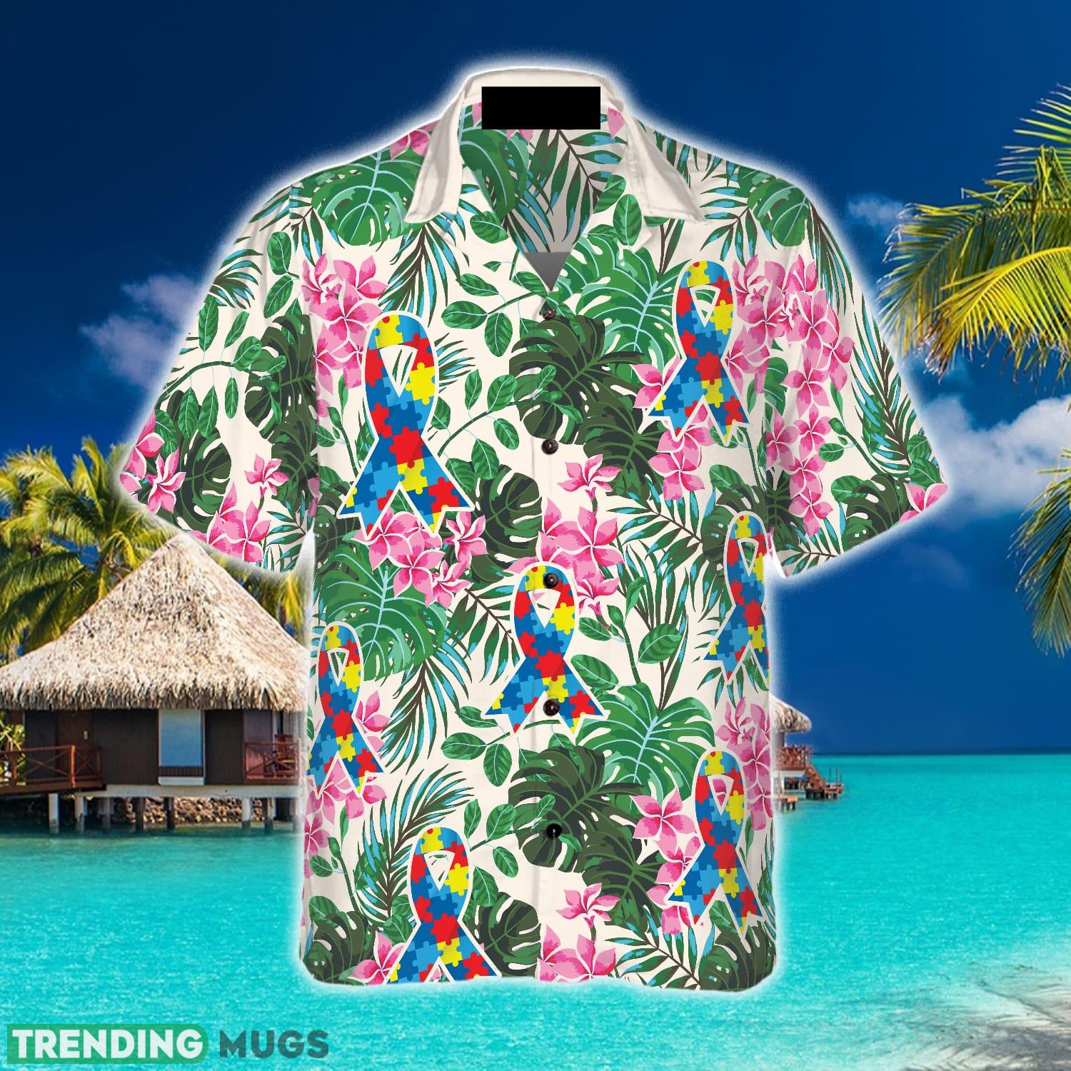 Cat Autism Awareness 3D Hawaiian Shirt Beach Summer For Men And Women Gift Hawaiian Shirt Cat Autism Awareness 3D Hawaiian Shirt Beach Summer For Men And Women Gift Hawaiian Shirt