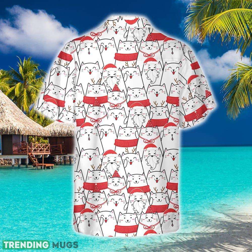 Cat The Red Christmas Hawaiian Shirt Aloha Summer For Men And Women Gift Hawaiian Shirt Cat The Red Christmas Hawaiian Shirt Aloha Summer For Men And Women Gift Hawaiian Shirt