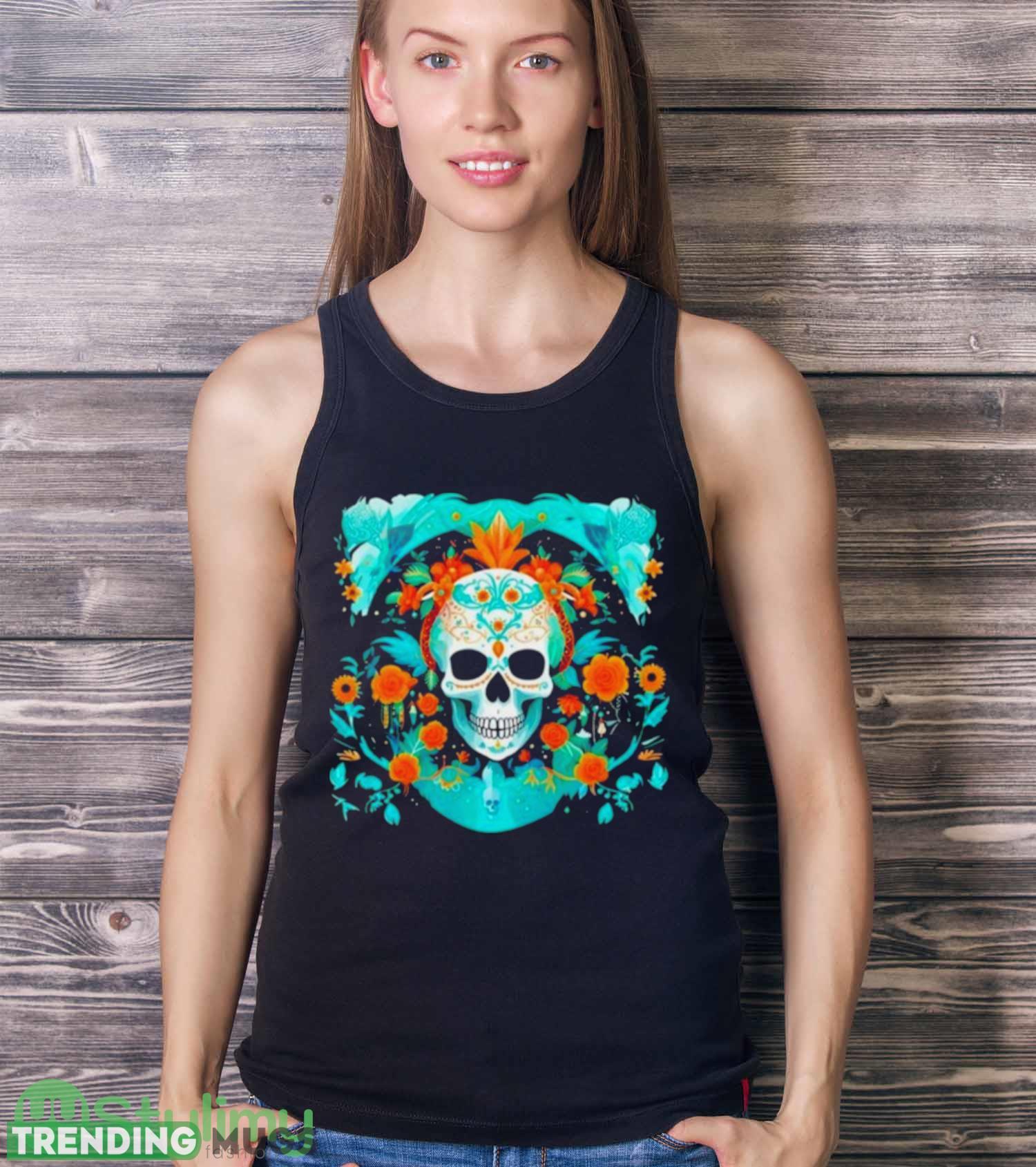 Catrina Skull Halloween 2023 T Shirt Dark Shirt Catrina Skull Halloween 2023 T Shirt Dark Shirt