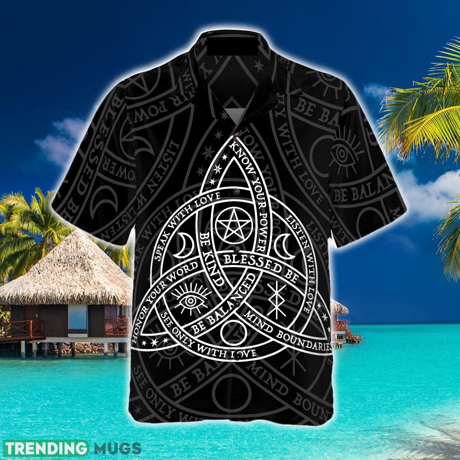 Celtic Knot Wicca 3D Hawaiian Shirt Beach Summer For Men And Women Gift Hawaiian Shirt Celtic Knot Wicca 3D Hawaiian Shirt Beach Summer For Men And Women Gift Hawaiian Shirt
