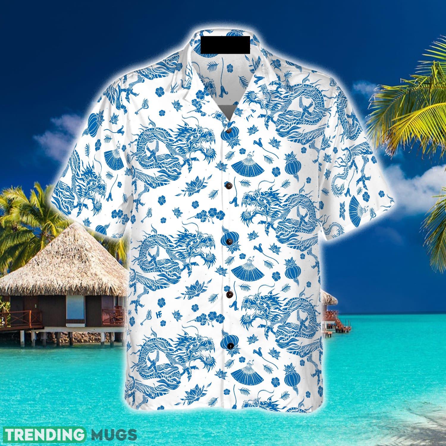 Ceramics Blue Pattern EZ24 3D Hawaiian Shirt Beach Summer For Men And Women Gift Hawaiian Shirt Ceramics Blue Pattern EZ24 3D Hawaiian Shirt Beach Summer For Men And Women Gift Hawaiian Shirt