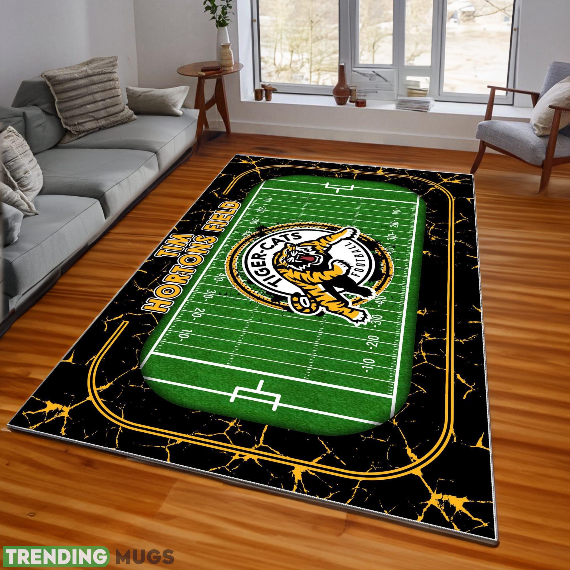 CFL Hamilton Tiger-Cats Logo For Fans Area Rugs Living Room Indoor And Outdoor - CFL Hamilton Tiger-Cats Rugs_1 CFL Hamilton Tiger-Cats Logo For Fans Area Rugs Living Room Indoor And Outdoor - CFL Hamilton Tiger-Cats Rugs_1