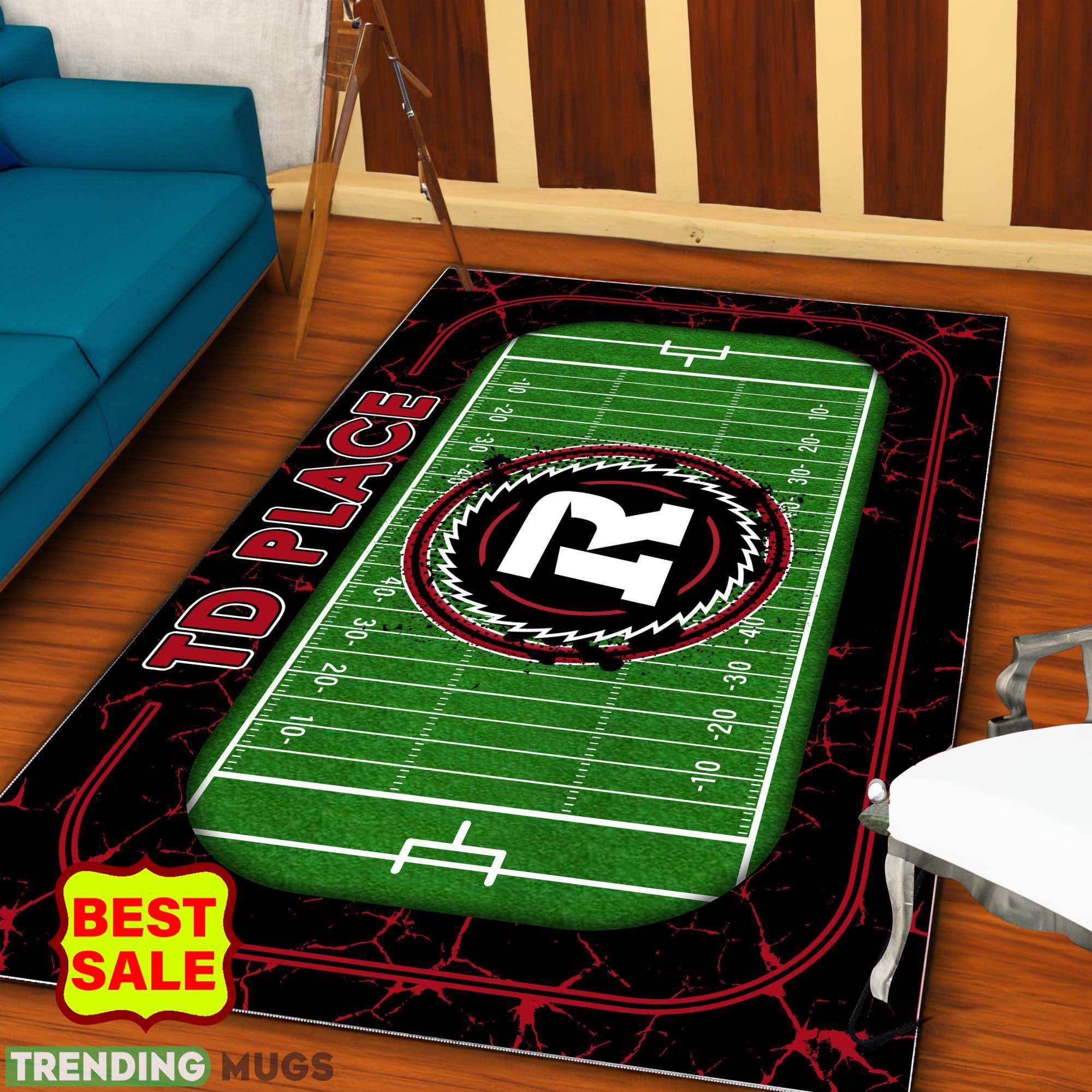 CFL Ottawa Redblacks Logo For Fans Area Rugs Living Room Indoor And Outdoor Rugs CFL Ottawa Redblacks Logo For Fans Area Rugs Living Room Indoor And Outdoor Rugs