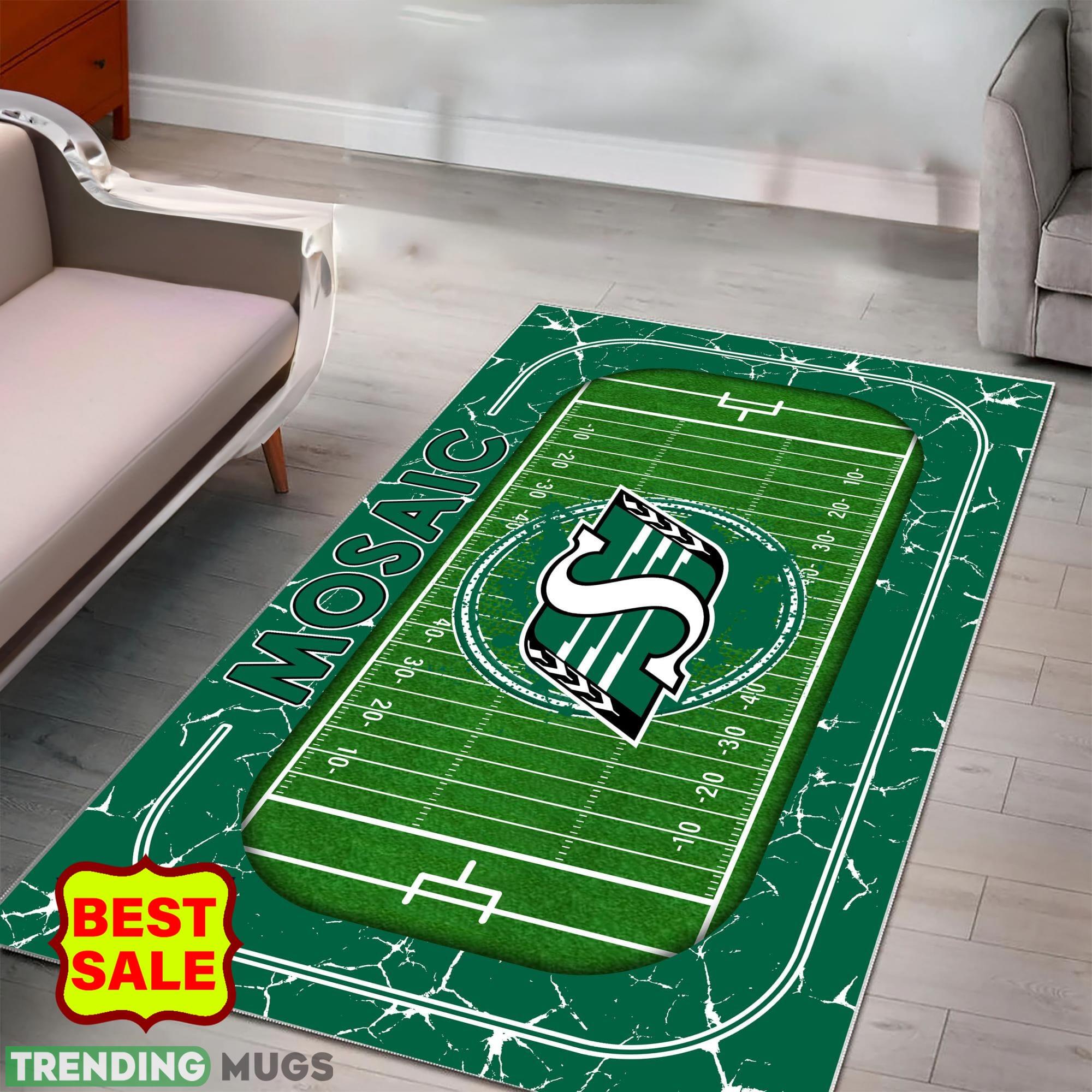 CFL Saskatchewan Roughriders Logo For Fans Area Rugs Living Room Indoor And Outdoor Rugs CFL Saskatchewan Roughriders Logo For Fans Area Rugs Living Room Indoor And Outdoor Rugs