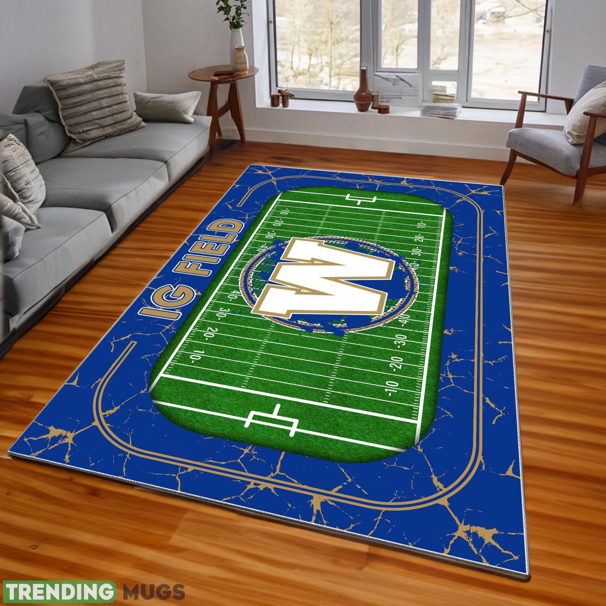 CFL Winnipeg Blue Bombers Logo For Fans Area Rugs Living Room Indoor And Outdoor - CFL Winnipeg Blue Bombers Rugs_1 CFL Winnipeg Blue Bombers Logo For Fans Area Rugs Living Room Indoor And Outdoor - CFL Winnipeg Blue Bombers Rugs_1