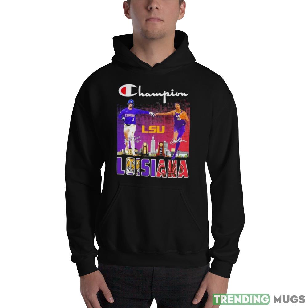 Champion Dylan Crews And Angel Reese Louisiana Lsu Tiger Skyline Signatures Shirt Dark Shirt Champion Dylan Crews And Angel Reese Louisiana Lsu Tiger Skyline Signatures Shirt Dark Shirt