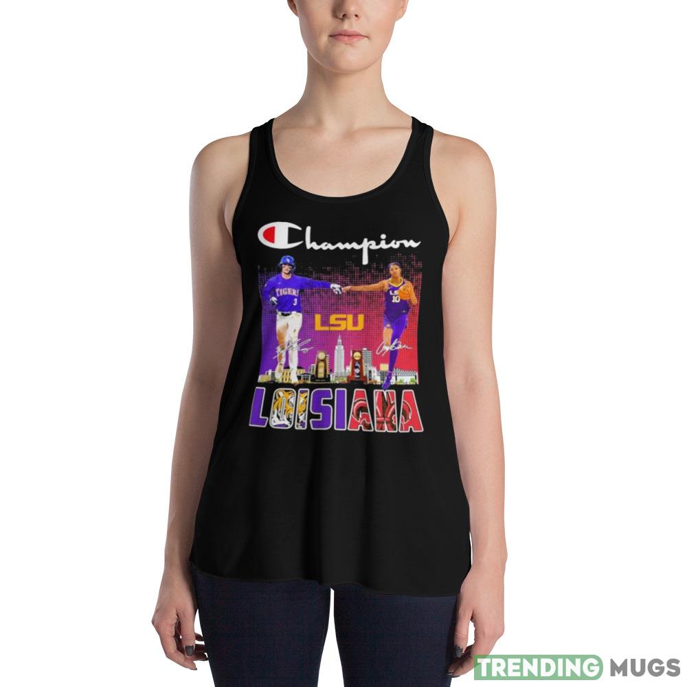 Champion Dylan Crews And Angel Reese Louisiana Lsu Tiger Skyline Signatures Shirt Dark Shirt Champion Dylan Crews And Angel Reese Louisiana Lsu Tiger Skyline Signatures Shirt Dark Shirt