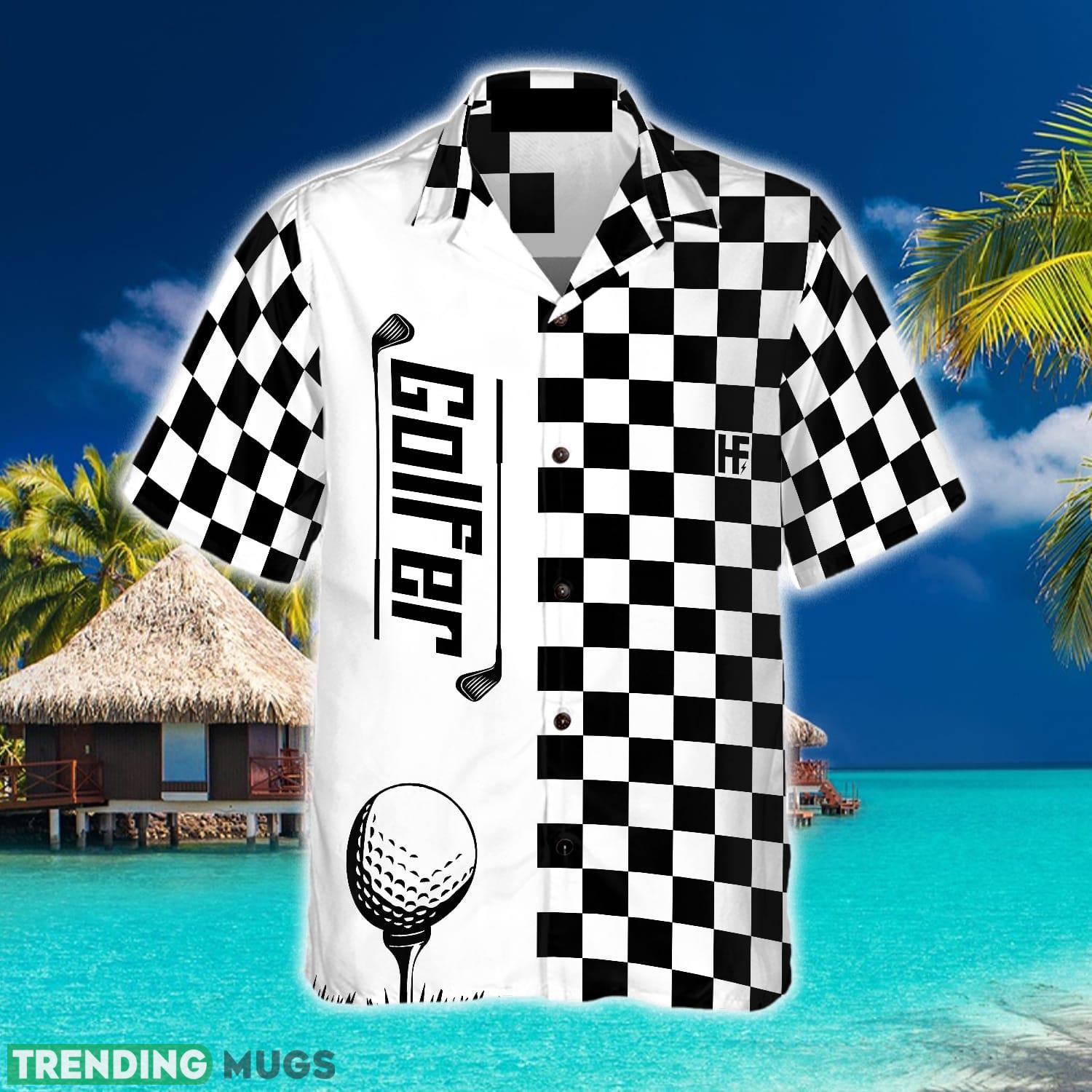 Checkerboard Style Golfer Hawaiian Shirt Aloha Summer For Men And Women Gift Hawaiian Shirt Checkerboard Style Golfer Hawaiian Shirt Aloha Summer For Men And Women Gift Hawaiian Shirt