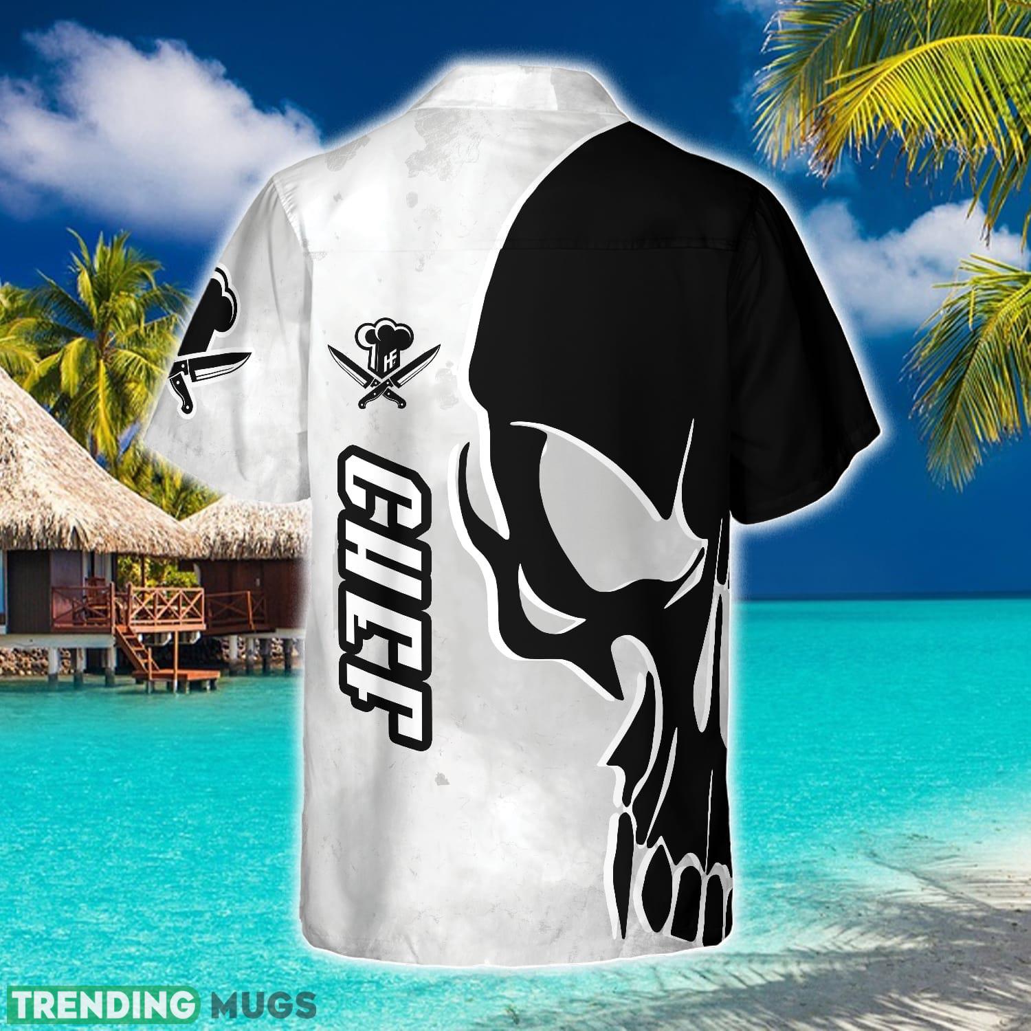Chef & Knife Skull Hawaiian Shirt Aloha Summer For Men And Women Gift Hawaiian Shirt Chef & Knife Skull Hawaiian Shirt Aloha Summer For Men And Women Gift Hawaiian Shirt