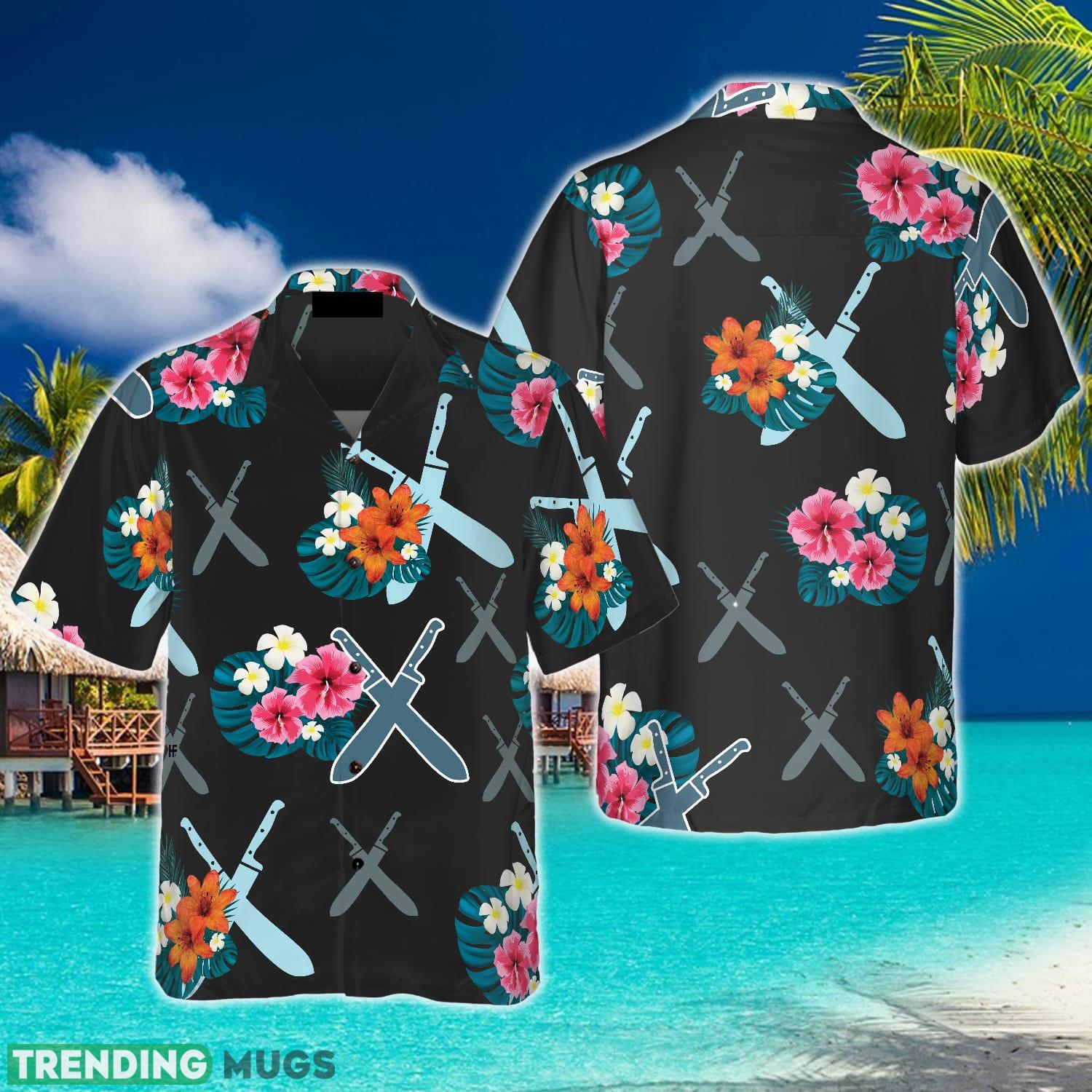 Chef Knives Tropical 3D Hawaiian Shirt Beach Summer For Men And Women Gift - Chef Knives Tropical Hawaiian Shirt_1 Chef Knives Tropical 3D Hawaiian Shirt Beach Summer For Men And Women Gift - Chef Knives Tropical Hawaiian Shirt_1
