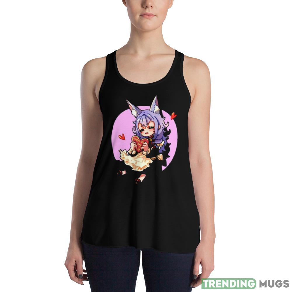 Chibi Nina Kosaka Nijisanji shirt Dark Shirt Chibi Nina Kosaka Nijisanji shirt Dark Shirt