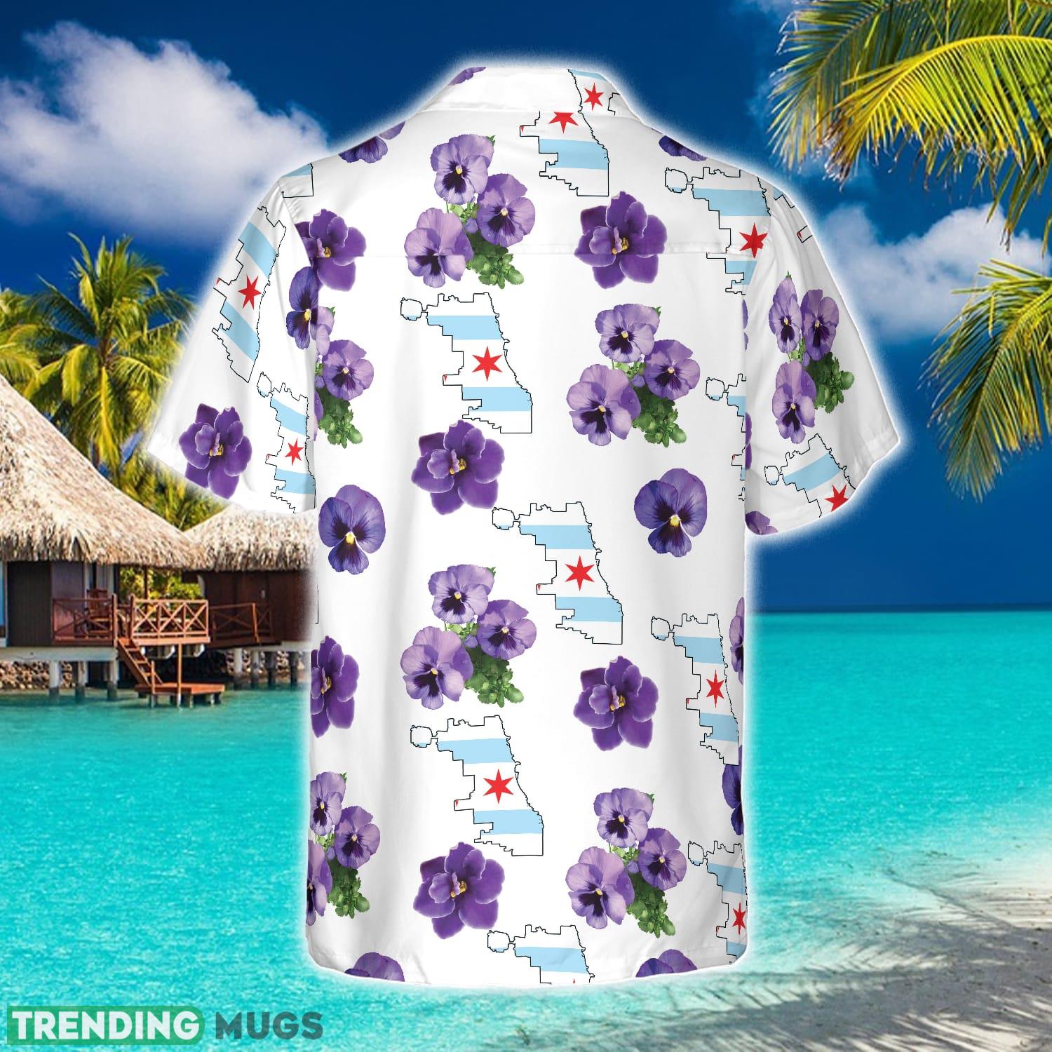 Chicago Proud Official Flower 3D Hawaiian Shirt Beach Summer For Men And Women Gift Hawaiian Shirt Chicago Proud Official Flower 3D Hawaiian Shirt Beach Summer For Men And Women Gift Hawaiian Shirt