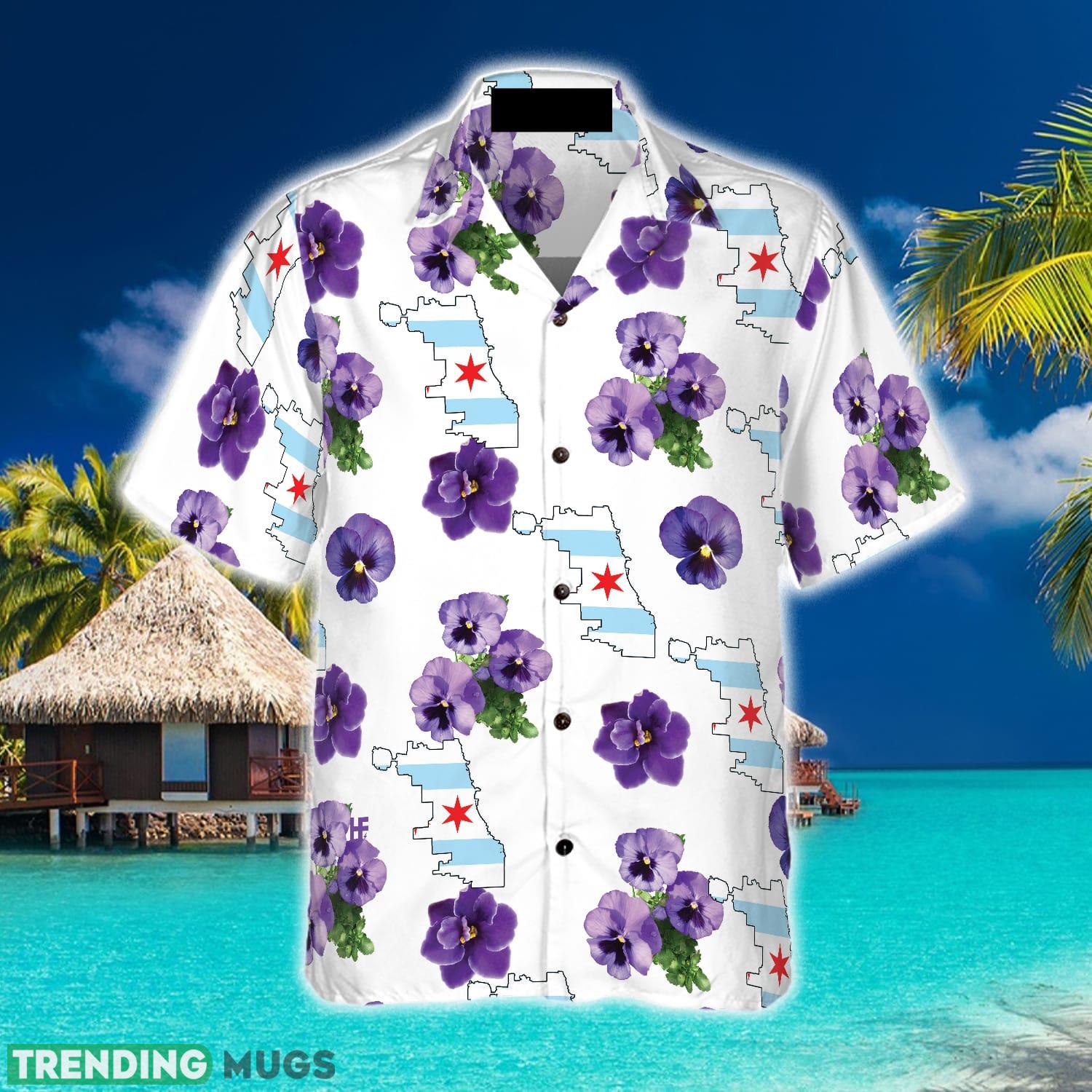 Chicago Proud Official Flower 3D Hawaiian Shirt Beach Summer For Men And Women Gift Hawaiian Shirt Chicago Proud Official Flower 3D Hawaiian Shirt Beach Summer For Men And Women Gift Hawaiian Shirt