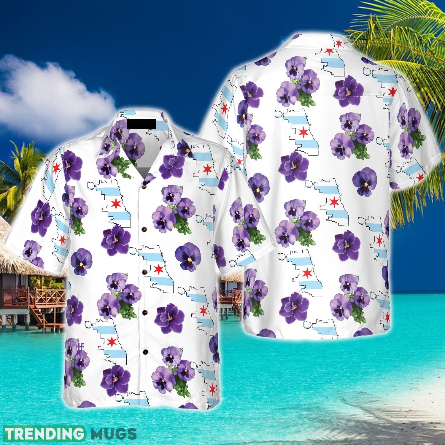 Chicago Proud Official Flower 3D Hawaiian Shirt Beach Summer For Men And Women Gift - Chicago Proud Official Flower Hawaiian Shirt_1 Chicago Proud Official Flower 3D Hawaiian Shirt Beach Summer For Men And Women Gift - Chicago Proud Official Flower Hawaiian Shirt_1