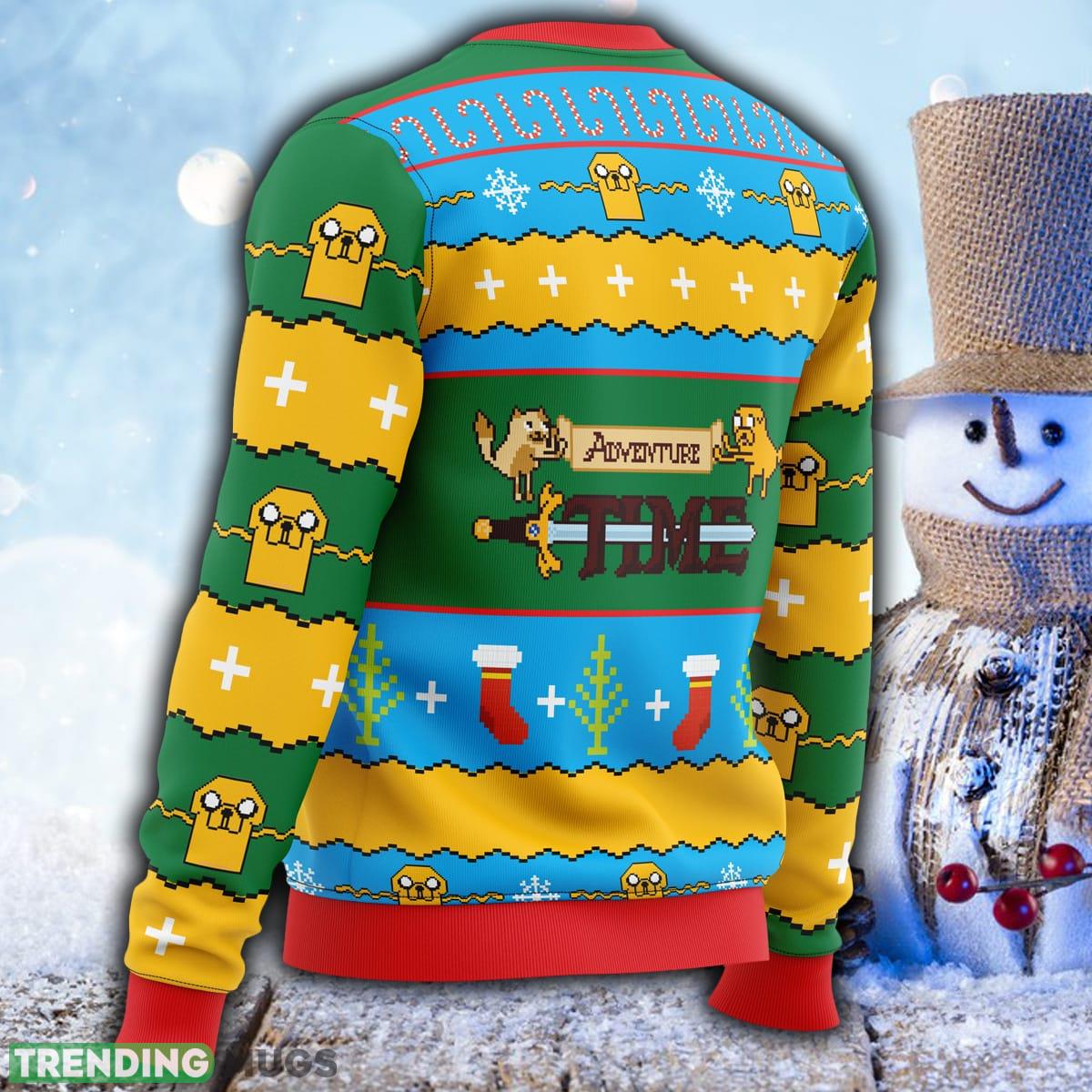 Christmas Adventure Time Ugly Christmas 3D Sweater For Men And Women Gift Christmas 3D Sweater Christmas Adventure Time Ugly Christmas 3D Sweater For Men And Women Gift Christmas 3D Sweater