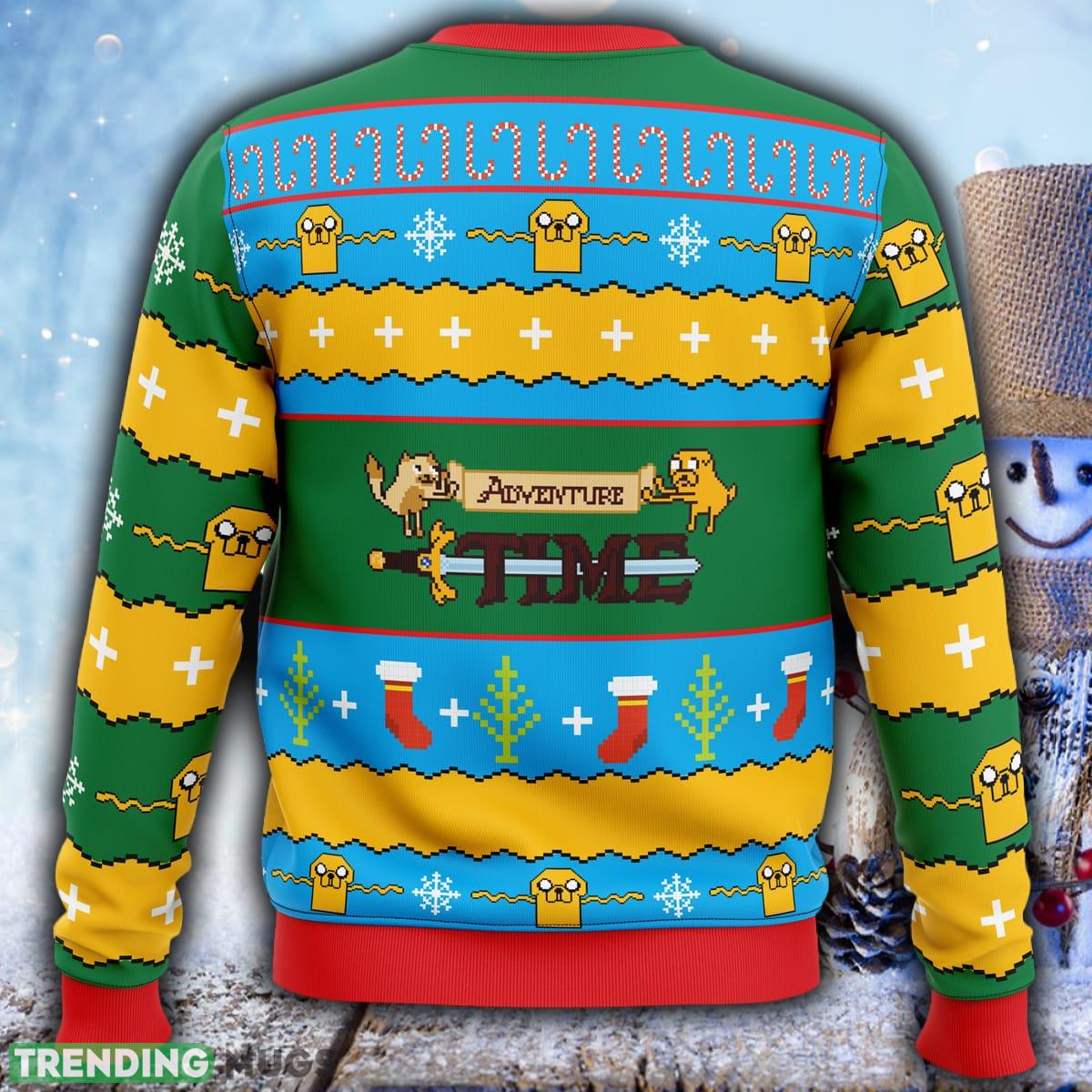 Christmas Adventure Time Ugly Christmas 3D Sweater For Men And Women Gift Christmas 3D Sweater Christmas Adventure Time Ugly Christmas 3D Sweater For Men And Women Gift Christmas 3D Sweater