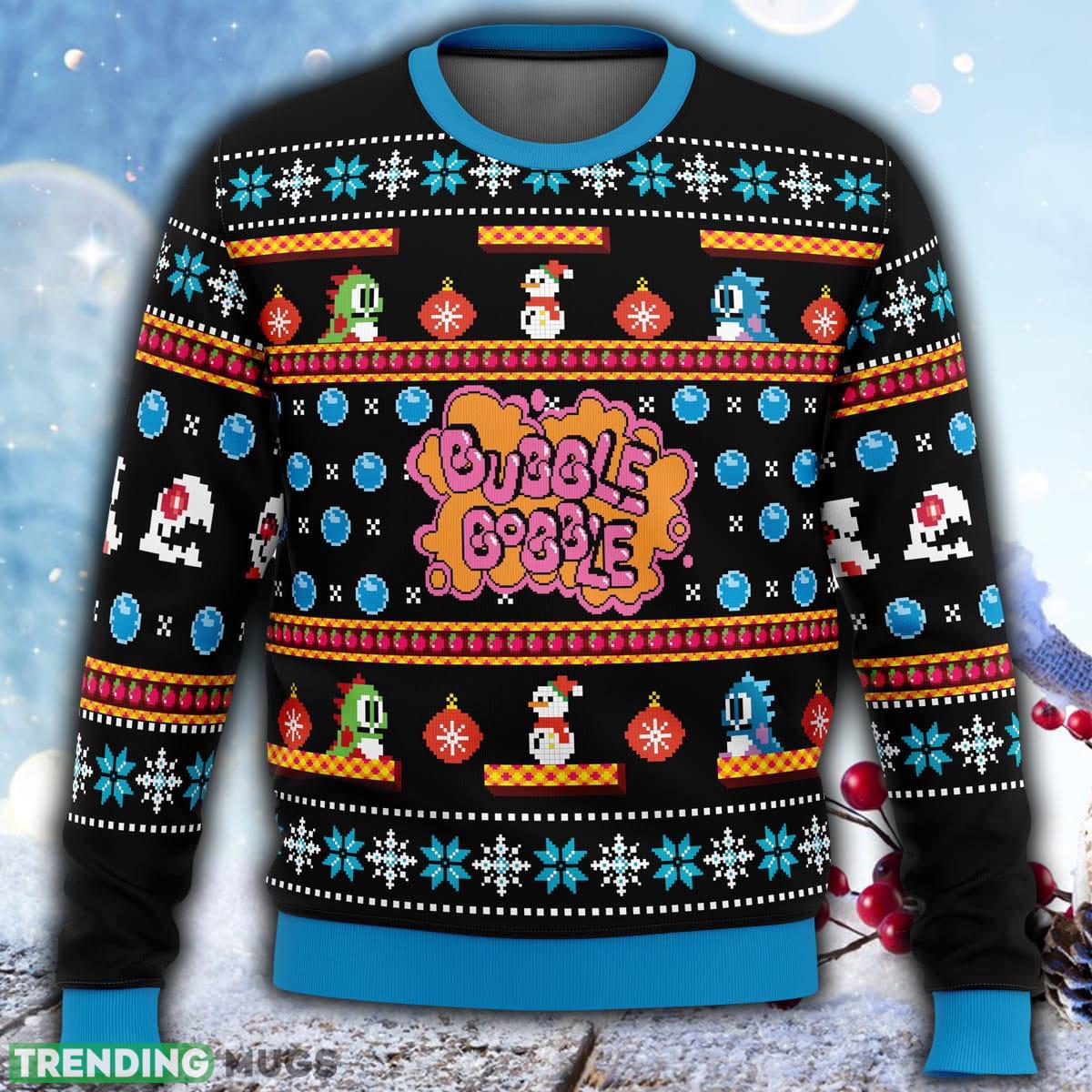 Christmas Bubble Bobble Ugly Christmas 3D Sweater For Men And Women Gift Christmas - Christmas Bubble Bobble Ugly Christmas Sweater Christmas Bubble Bobble Ugly Christmas 3D Sweater For Men And Women Gift Christmas - Christmas Bubble Bobble Ugly Christmas Sweater