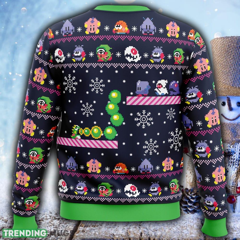 Christmas Bubble Bubble Bobble Ugly Christmas 3D Sweater For Men And Women Gift Christmas 3D Sweater Christmas Bubble Bubble Bobble Ugly Christmas 3D Sweater For Men And Women Gift Christmas 3D Sweater