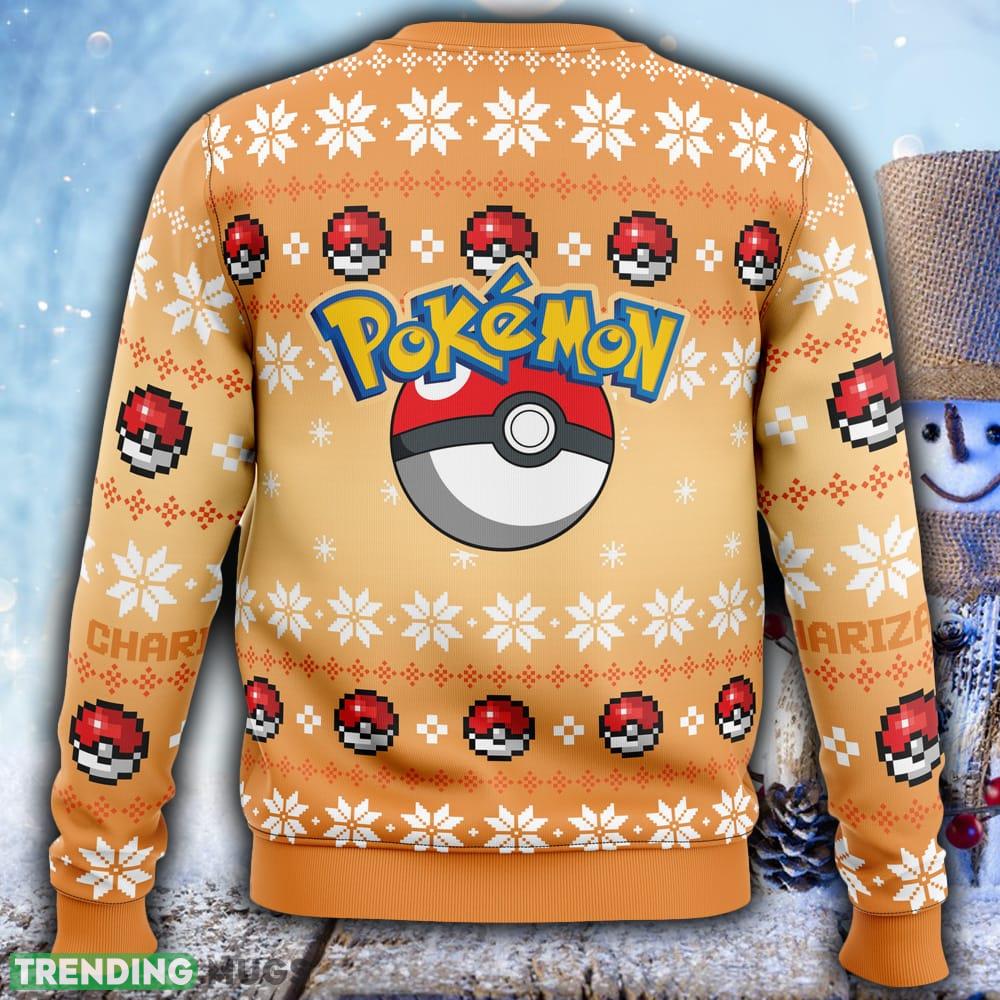 Christmas Charizard Pokemon Ugly Christmas 3D Sweater For Men And Women Gift Christmas 3D Sweater Christmas Charizard Pokemon Ugly Christmas 3D Sweater For Men And Women Gift Christmas 3D Sweater