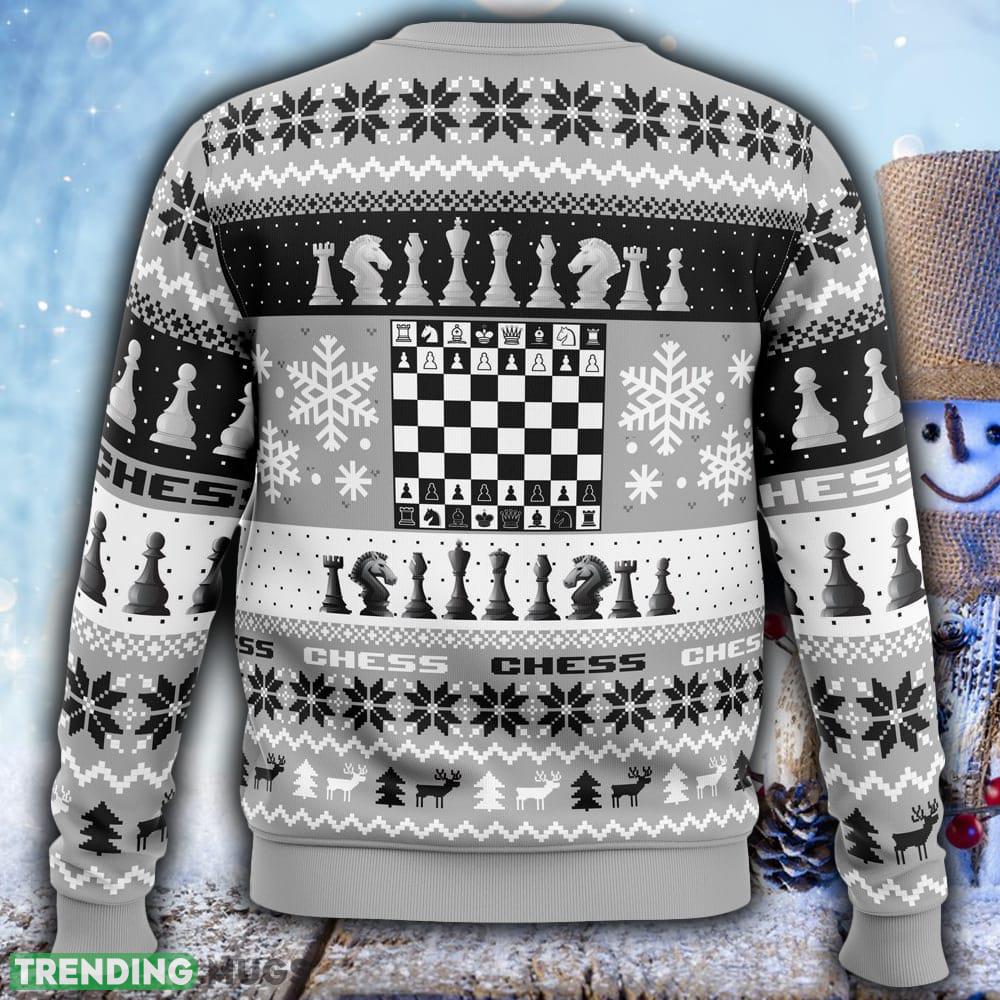 Christmas Chess Board Games Ugly Christmas 3D Sweater For Men And Women Gift Christmas 3D Sweater Christmas Chess Board Games Ugly Christmas 3D Sweater For Men And Women Gift Christmas 3D Sweater
