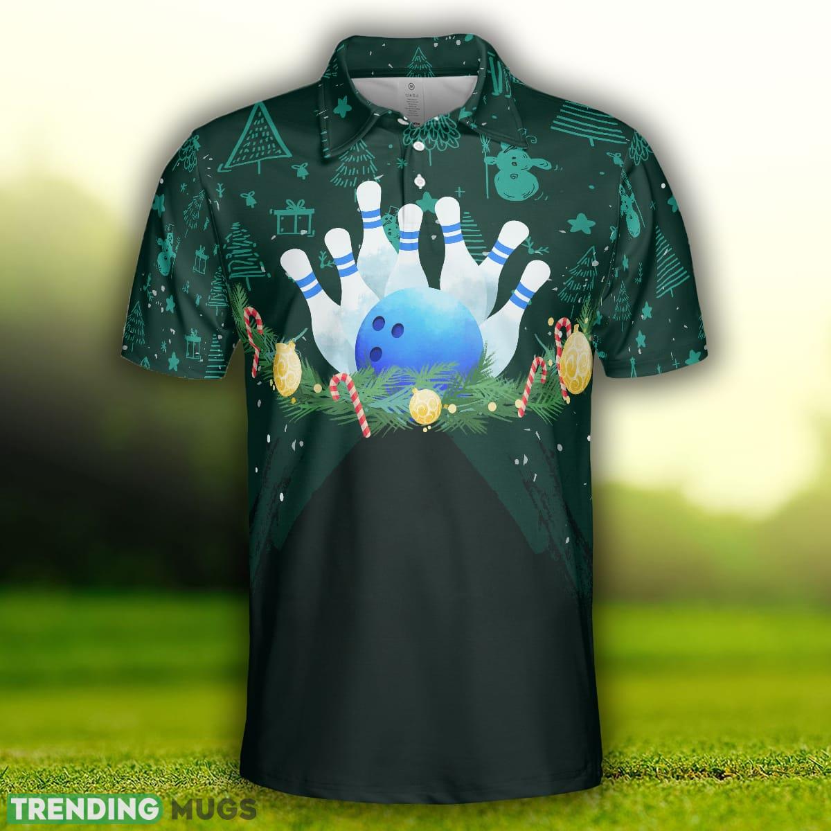 Christmas Wreath with Bowling Menss Polo Shirt For Men And Women Polo Shirt Christmas Wreath with Bowling Menss Polo Shirt For Men And Women Polo Shirt