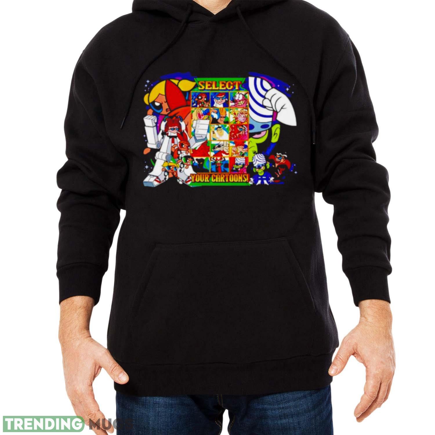 Clash of cartoons shirt Dark Shirt Clash of cartoons shirt Dark Shirt