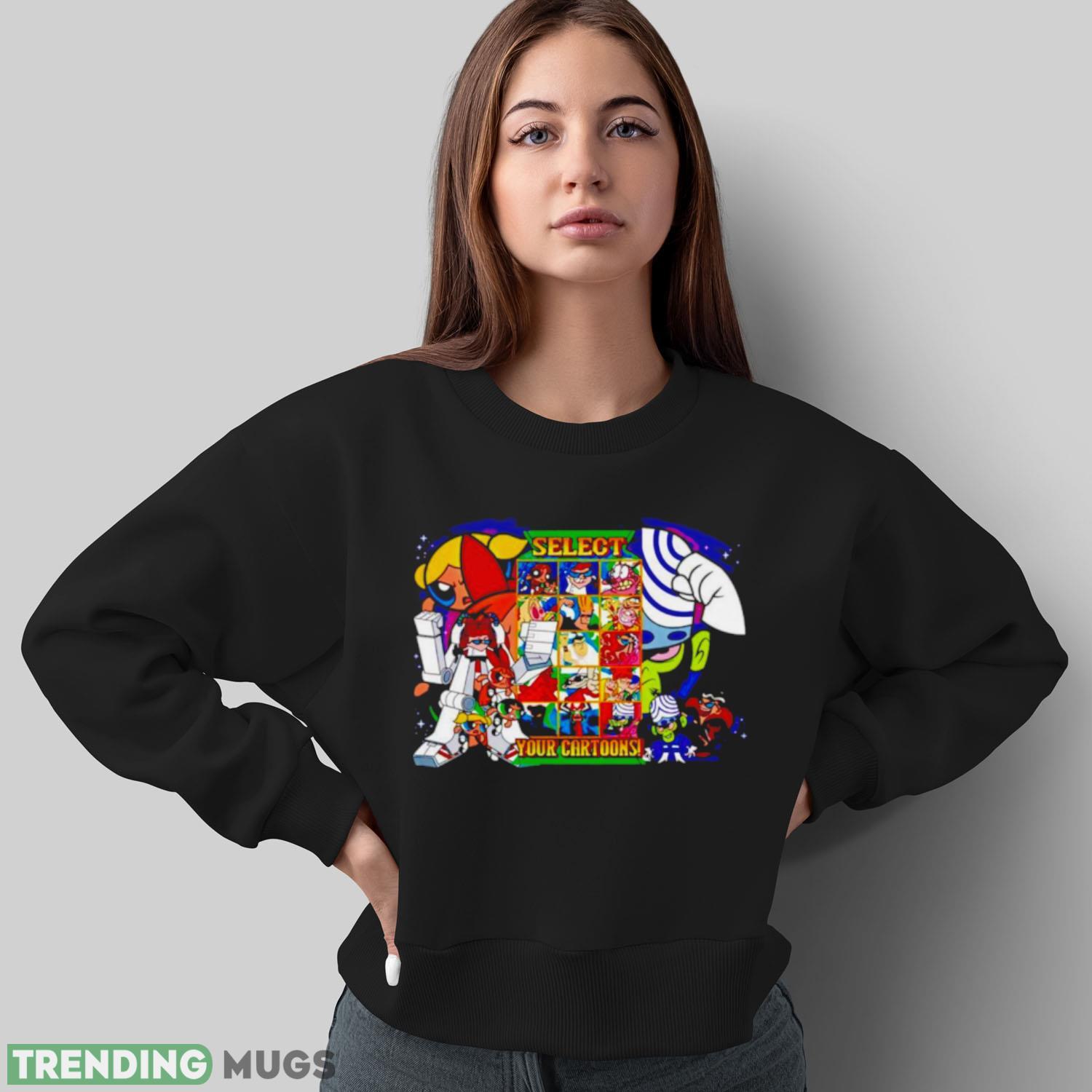 Clash of cartoons shirt Dark Shirt Clash of cartoons shirt Dark Shirt