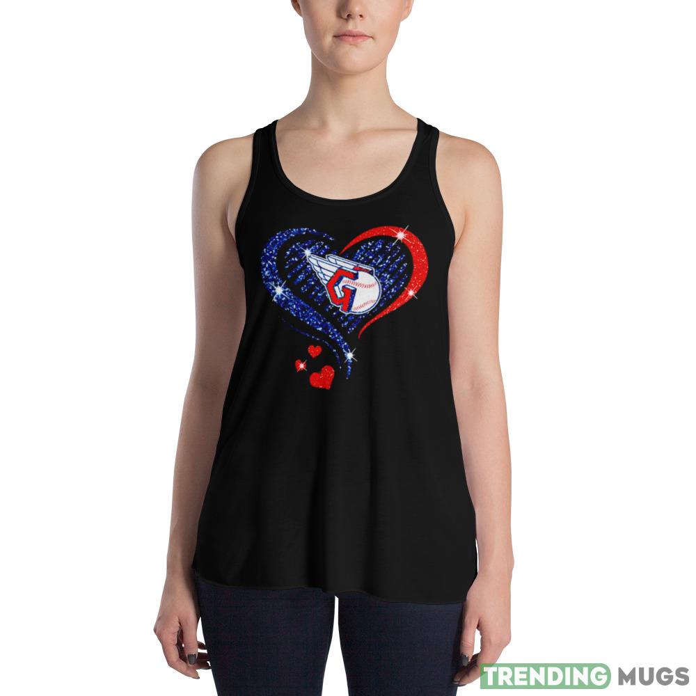 cleveland Guardians baseball logo heart diamond shirt Dark Shirt cleveland Guardians baseball logo heart diamond shirt Dark Shirt