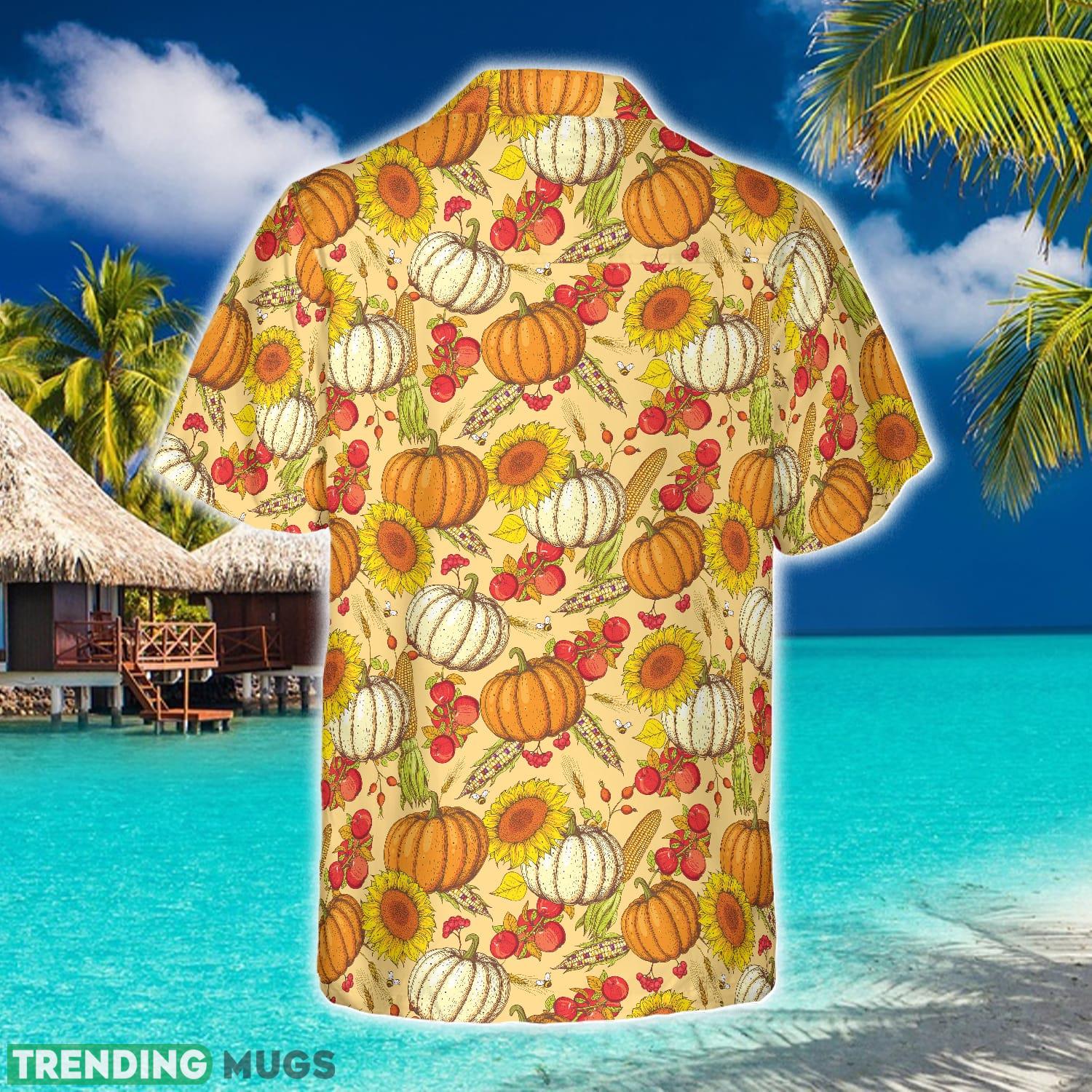 Colorful Hand Drawn Thanksgiving Pattern Hawaiian Shirt Aloha Summer For Men And Women Gift Hawaiian Shirt Colorful Hand Drawn Thanksgiving Pattern Hawaiian Shirt Aloha Summer For Men And Women Gift Hawaiian Shirt