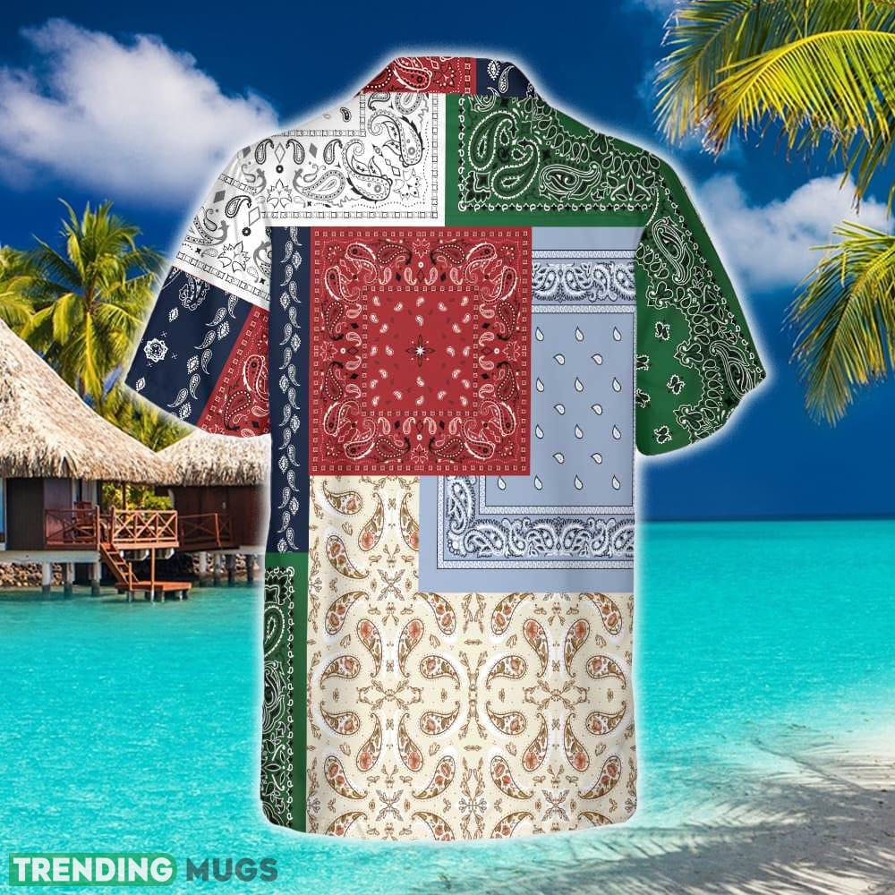 Colorful Patchwork Paisley Pattern Hawaiian Shirt Summer Beach Gift For Men And Women Hawaiian Shirt Colorful Patchwork Paisley Pattern Hawaiian Shirt Summer Beach Gift For Men And Women Hawaiian Shirt