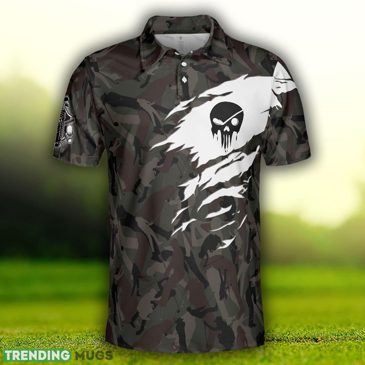 Coolest Golfing Grandpa Camouflage Pattern Golf Polo Shirt For Men And Women Polo Shirt Coolest Golfing Grandpa Camouflage Pattern Golf Polo Shirt For Men And Women Polo Shirt