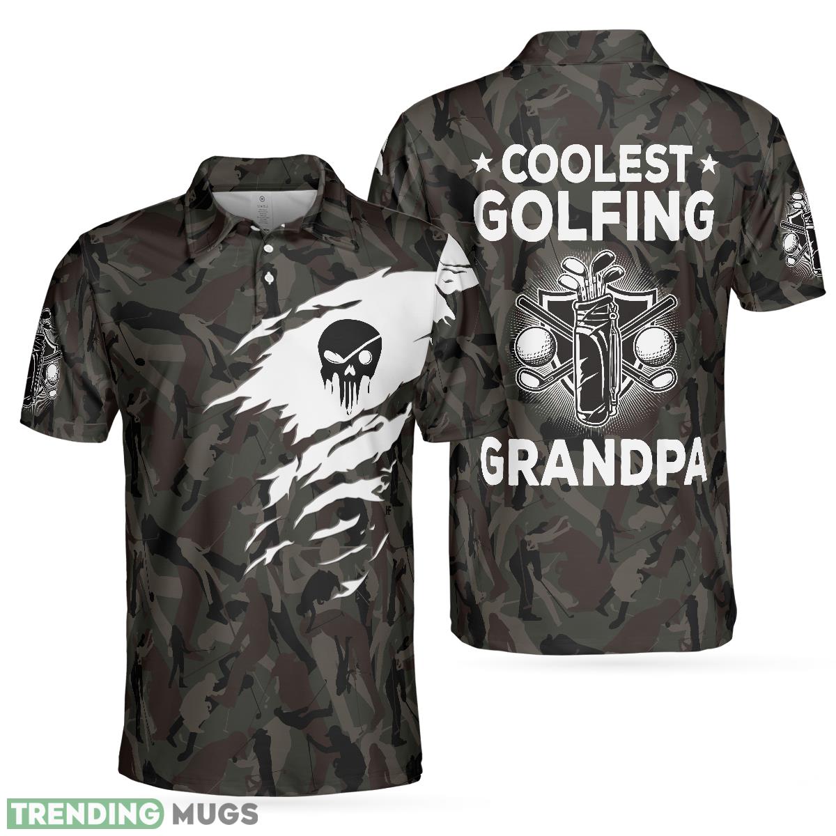 Coolest Golfing Grandpa Camouflage Pattern Golf Polo Shirt For Men And Women - Coolest Golfing Grandpa Camouflage Pattern Golf Polo Shirt_1 Coolest Golfing Grandpa Camouflage Pattern Golf Polo Shirt For Men And Women - Coolest Golfing Grandpa Camouflage Pattern Golf Polo Shirt_1