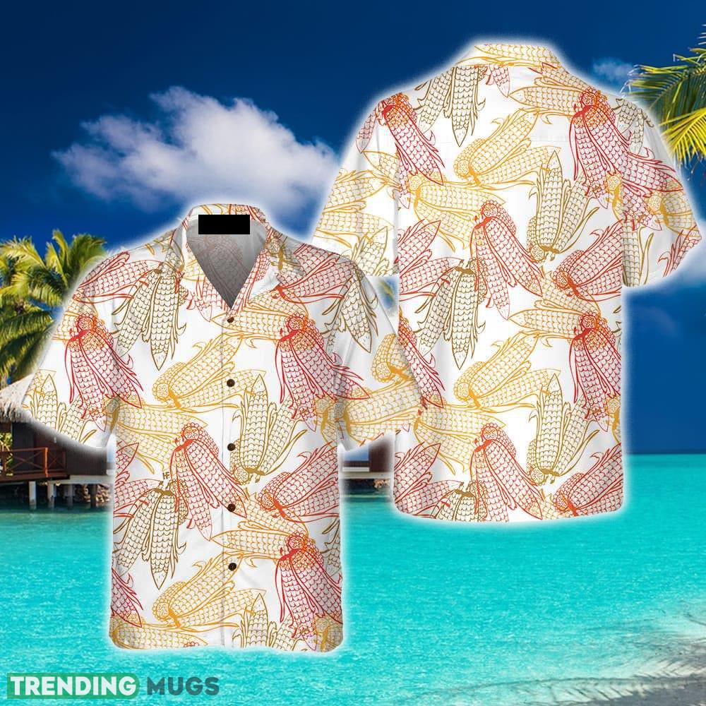 Corn Sketch Pattern Corn 3D Hawaiian Shirt Beach Summer For Men And Women Gift - Corn Sketch Pattern Corn Hawaiian Shirt, Corn Shirt For Men & Women, Corn Print Shirt Short Sleeve_1 Corn Sketch Pattern Corn 3D Hawaiian Shirt Beach Summer For Men And Women Gift - Corn Sketch Pattern Corn Hawaiian Shirt, Corn Shirt For Men & Women, Corn Print Shirt Short Sleeve_1