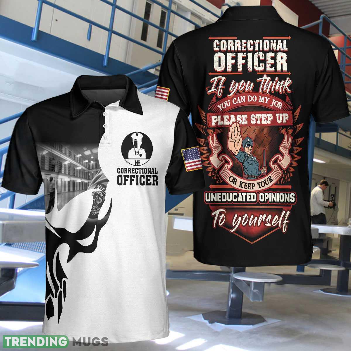 Correctional Officer Proud Skull Short Sleeve, If You Think You Can Do My Job Shirt, Officer Shirt Polo Shirt Polo Shirt Correctional Officer Proud Skull Short Sleeve, If You Think You Can Do My Job Shirt, Officer Shirt Polo Shirt Polo Shirt