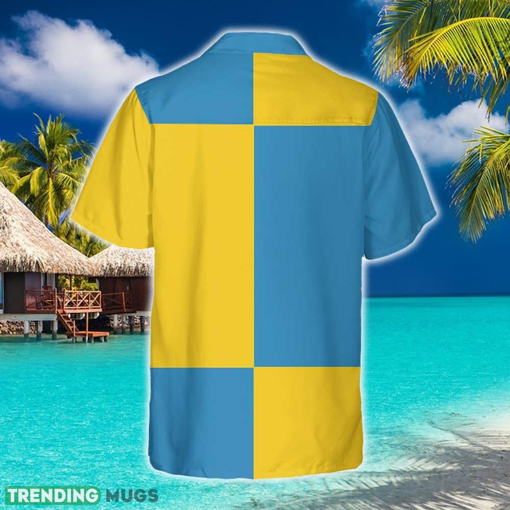 Cow On Yellow And Blue Background Hawaiian Shirt Aloha Summer For Men And Women Gift Hawaiian Shirt Cow On Yellow And Blue Background Hawaiian Shirt Aloha Summer For Men And Women Gift Hawaiian Shirt